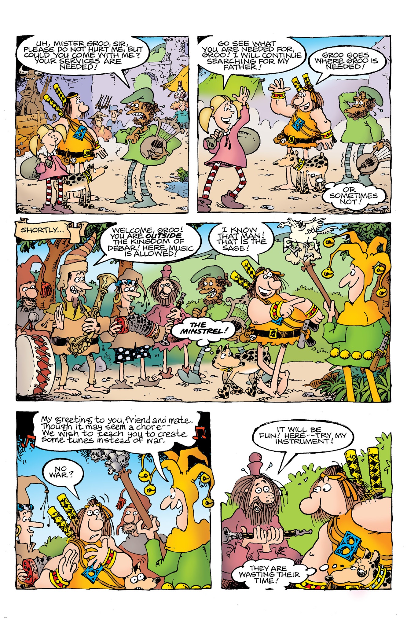 Read online Groo: Friends and Foes comic -  Issue #11 - 14
