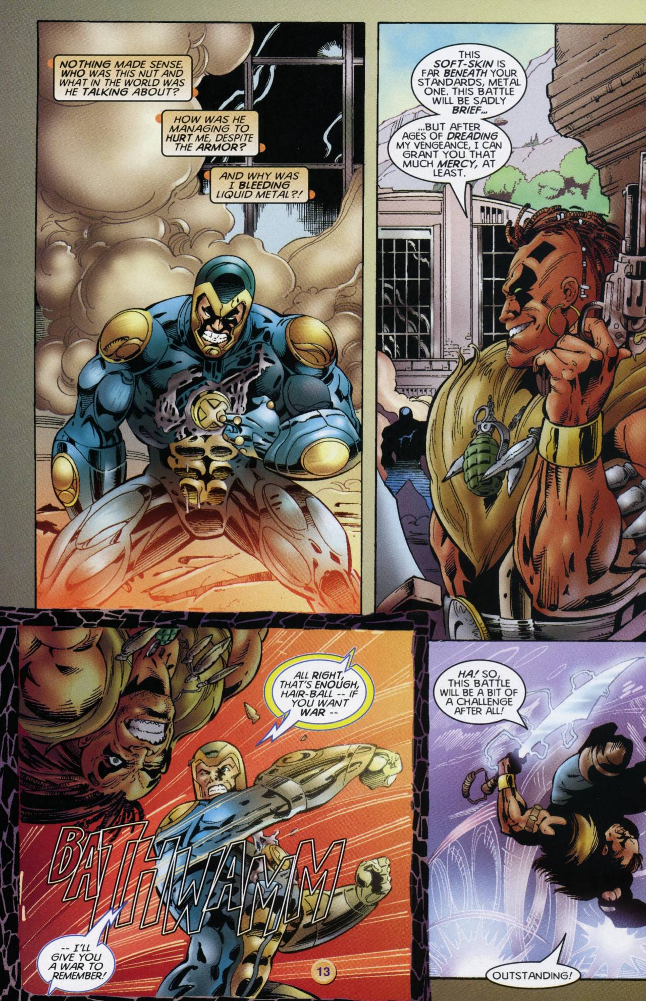 Read online X-O Manowar (1996) comic -  Issue #7 - 12