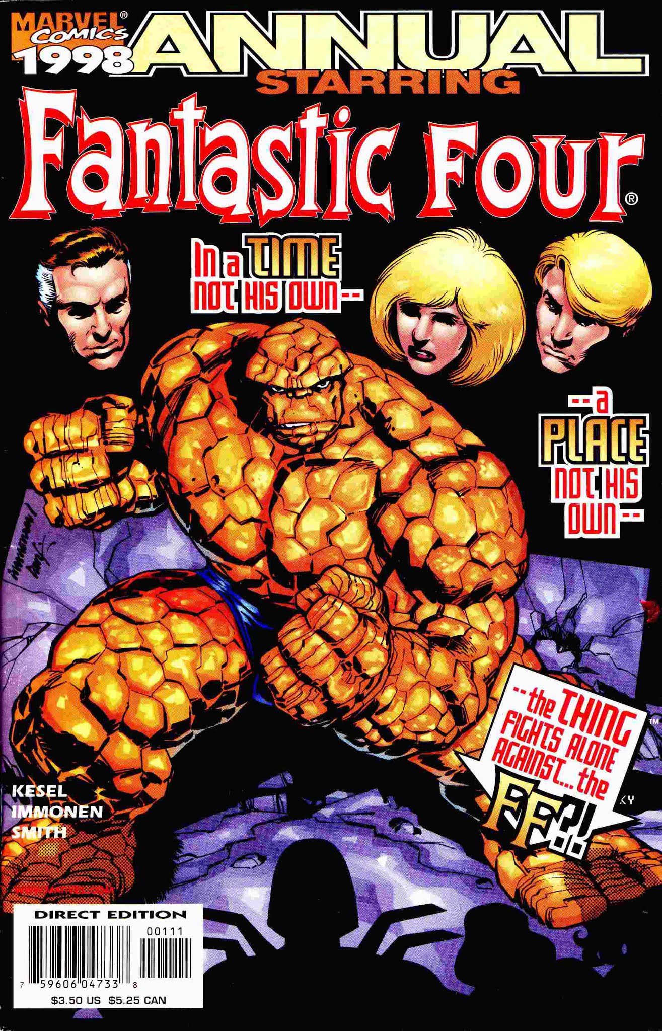 Read online Fantastic Four (1998) comic -  Issue # Annual 1998 - 1