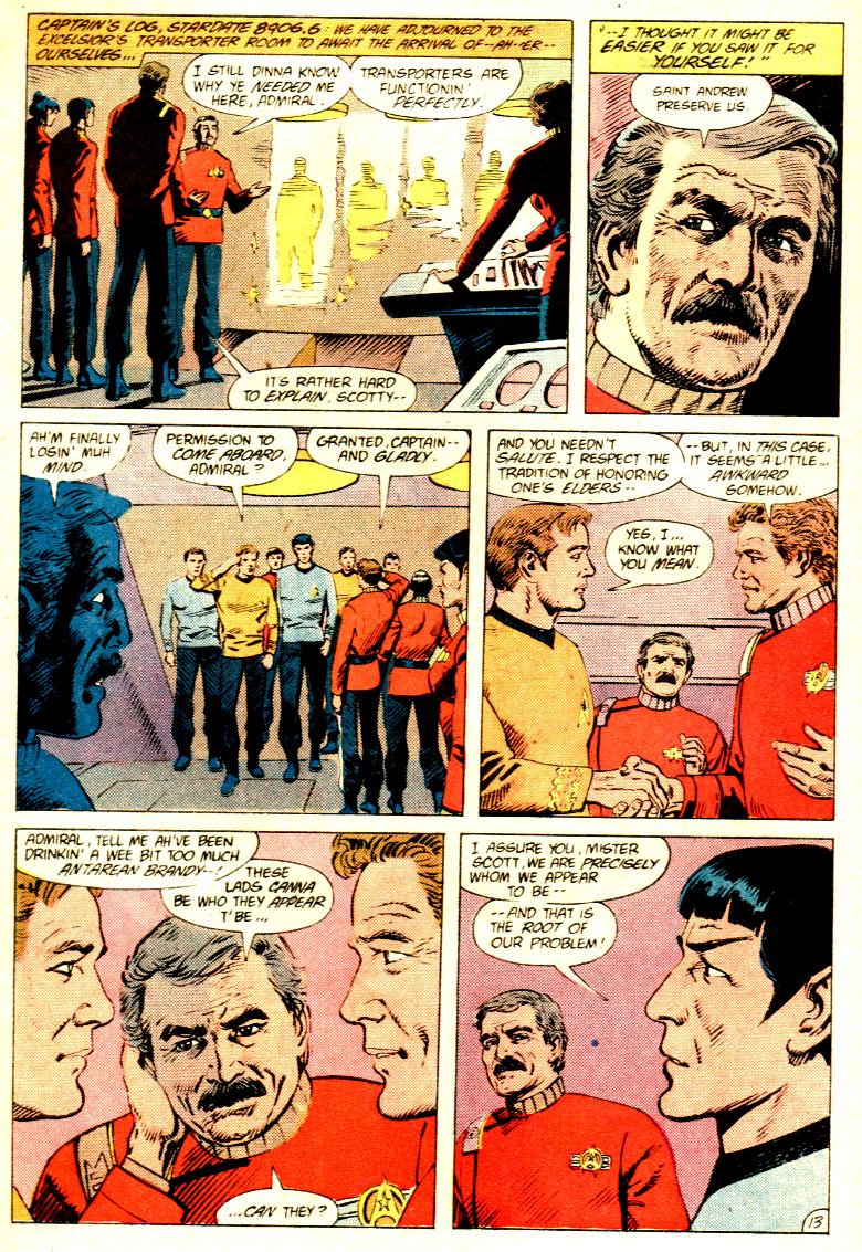 Read online Star Trek (1984) comic -  Issue #33 - 13