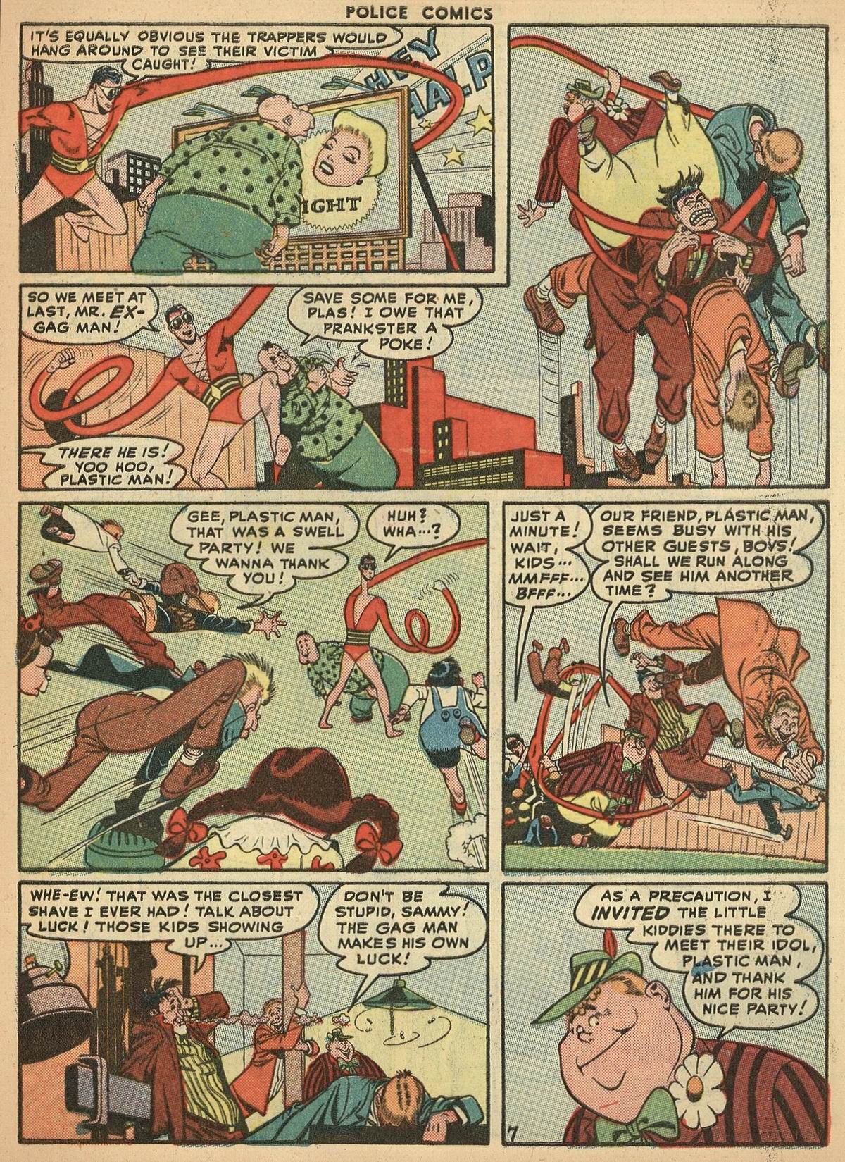 Read online Police Comics comic -  Issue #67 - 9