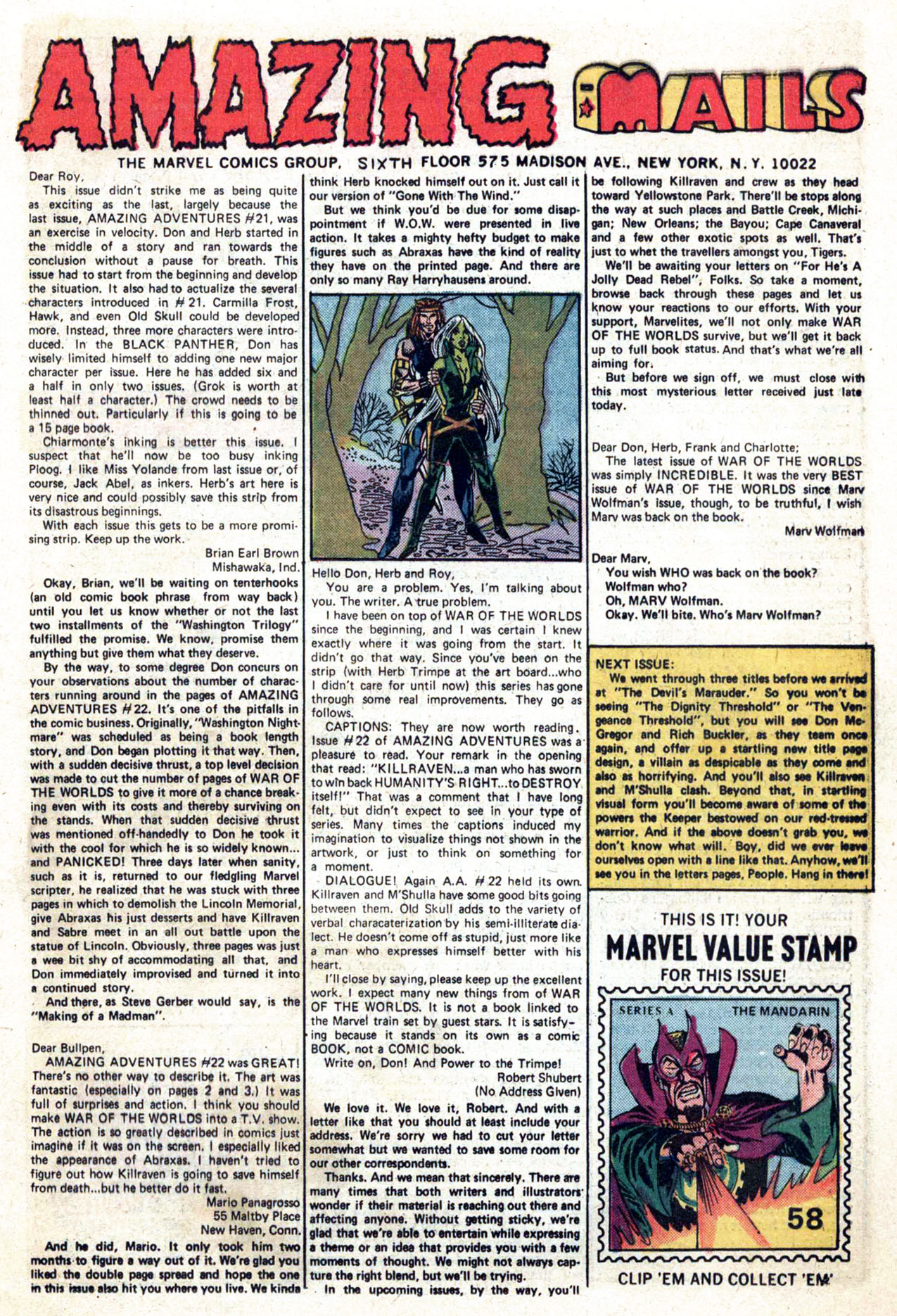 Read online Amazing Adventures (1970) comic -  Issue #24 - 20