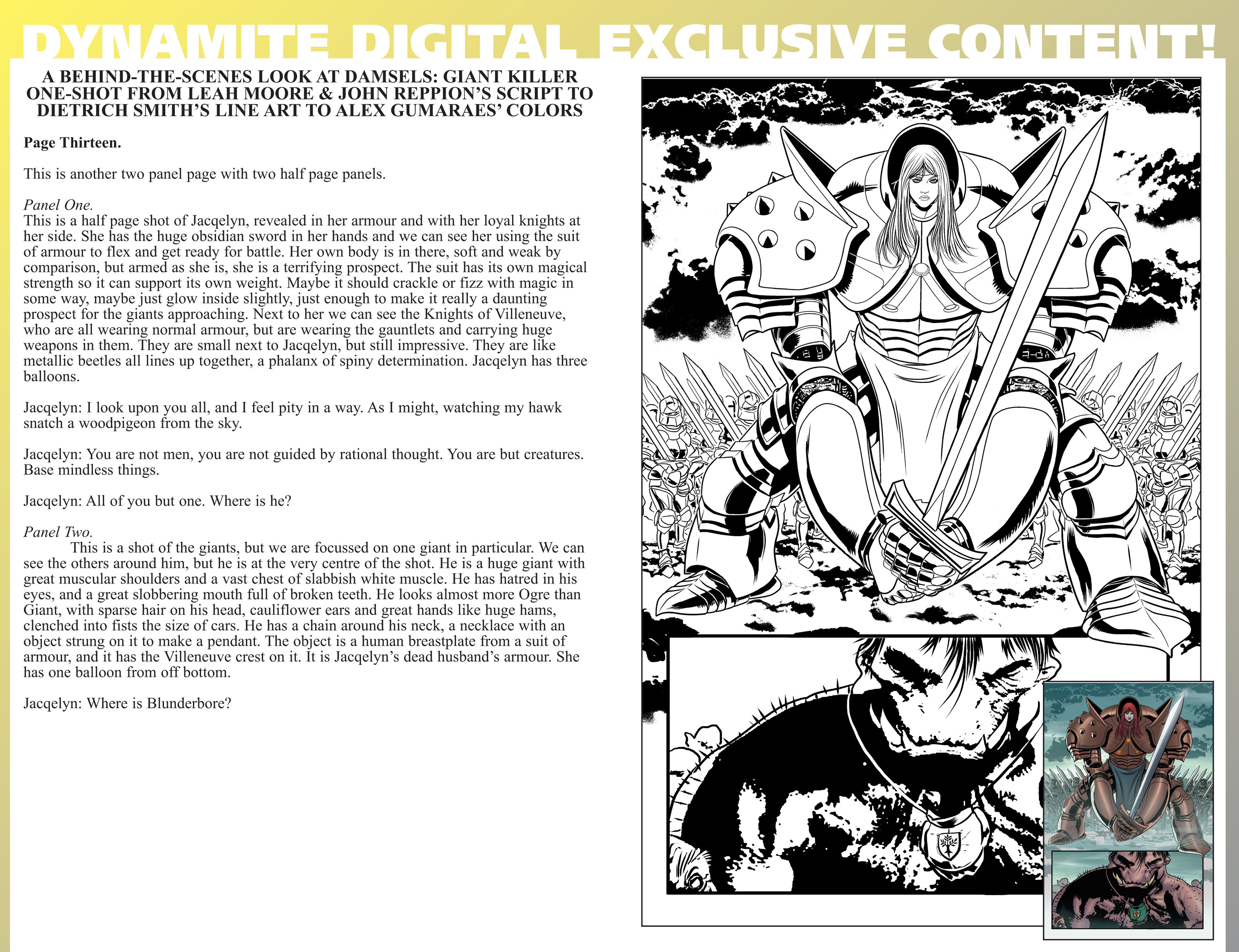 Read online Damsels: Giant Killer: Digital Exclusive Edition comic -  Issue # Full - 37