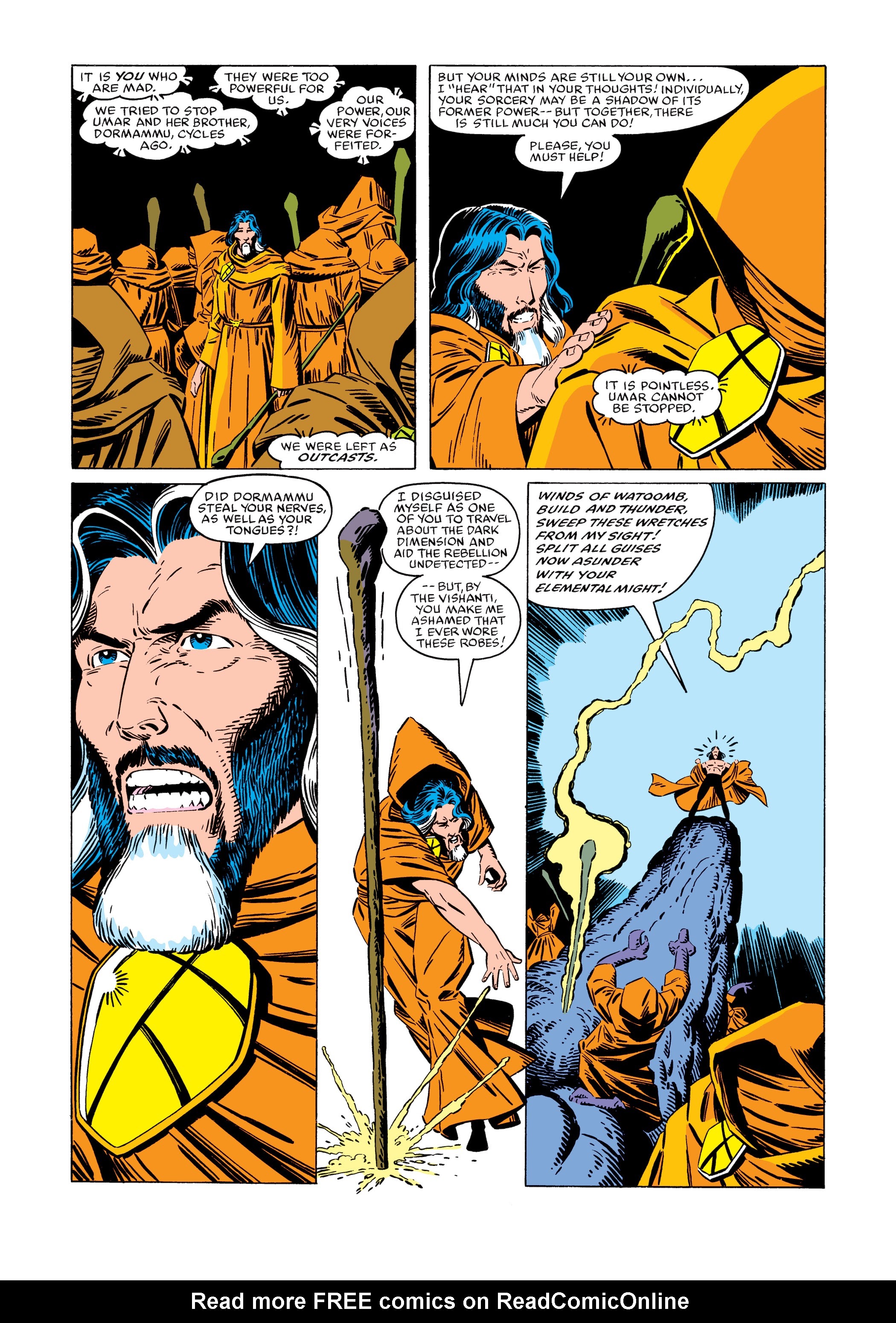 Read online Marvel Masterworks: Doctor Strange comic -  Issue # TPB 10 (Part 4) - 54
