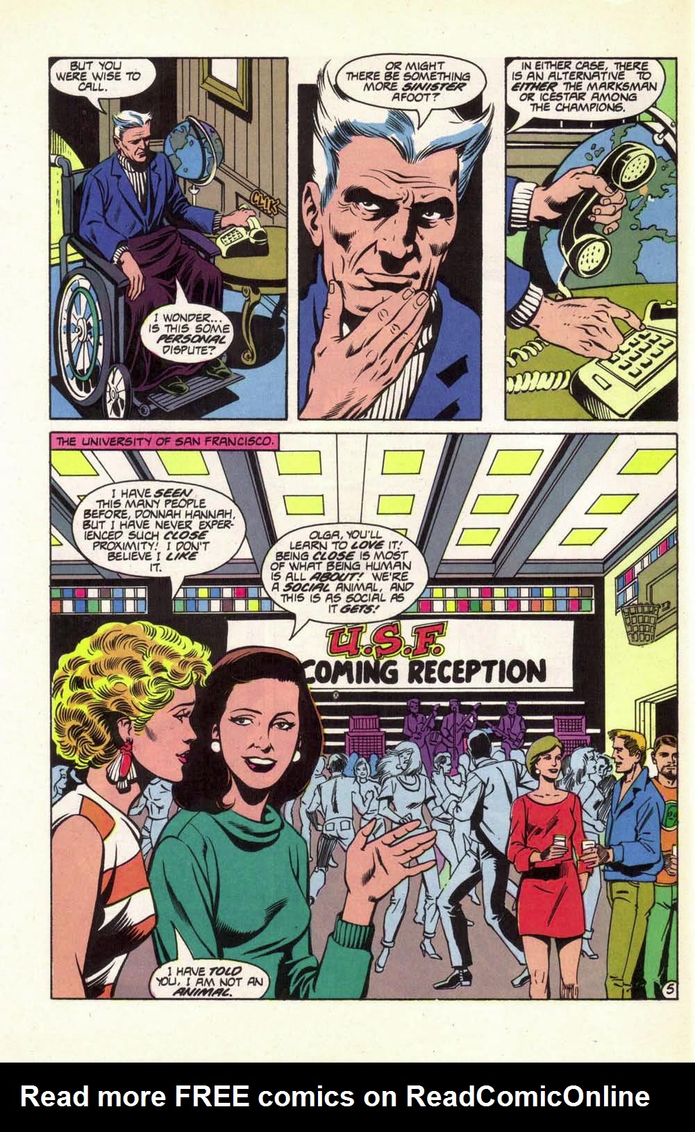 Read online Champions (1987) comic -  Issue #6 - 28