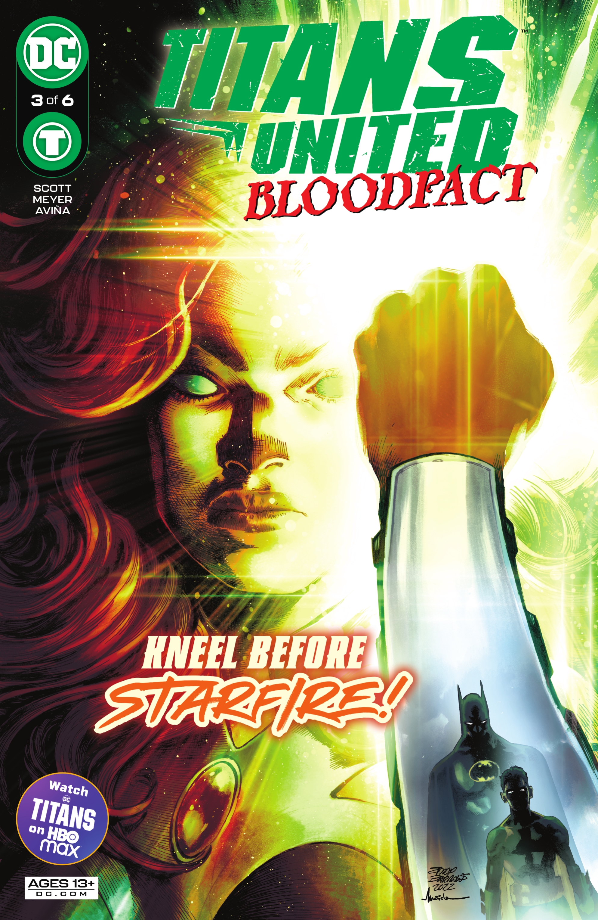 Read online Titans United: Bloodpact comic -  Issue #3 - 1