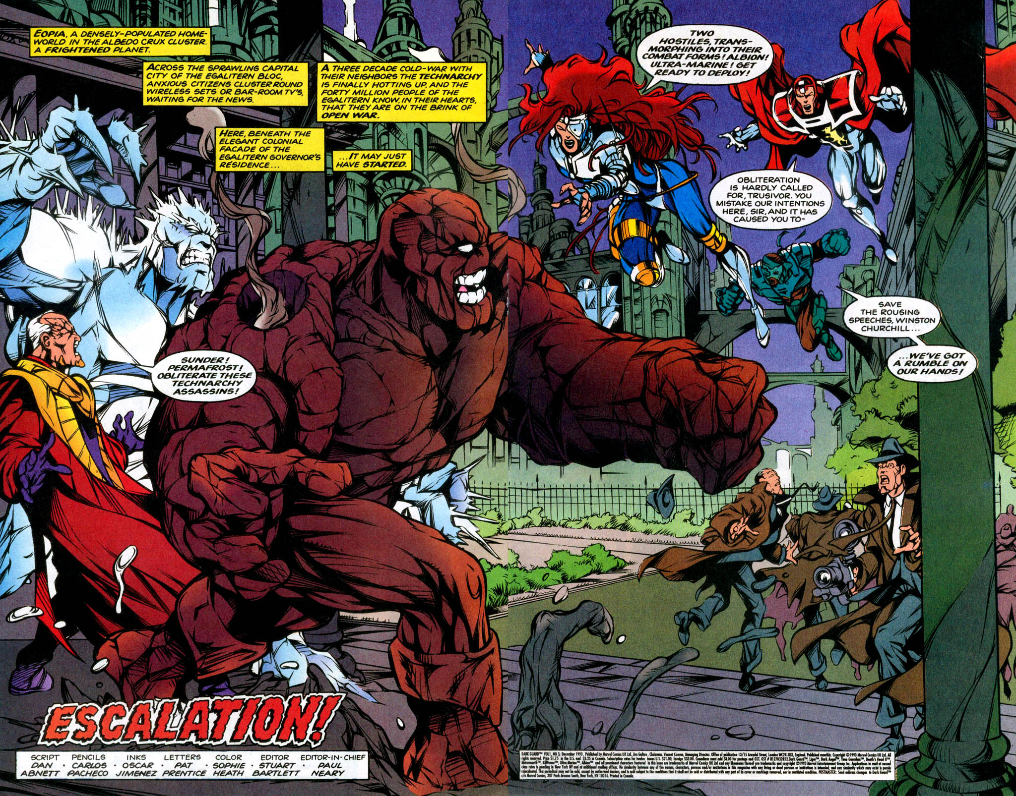 Read online Dark Guard comic -  Issue #3 - 3