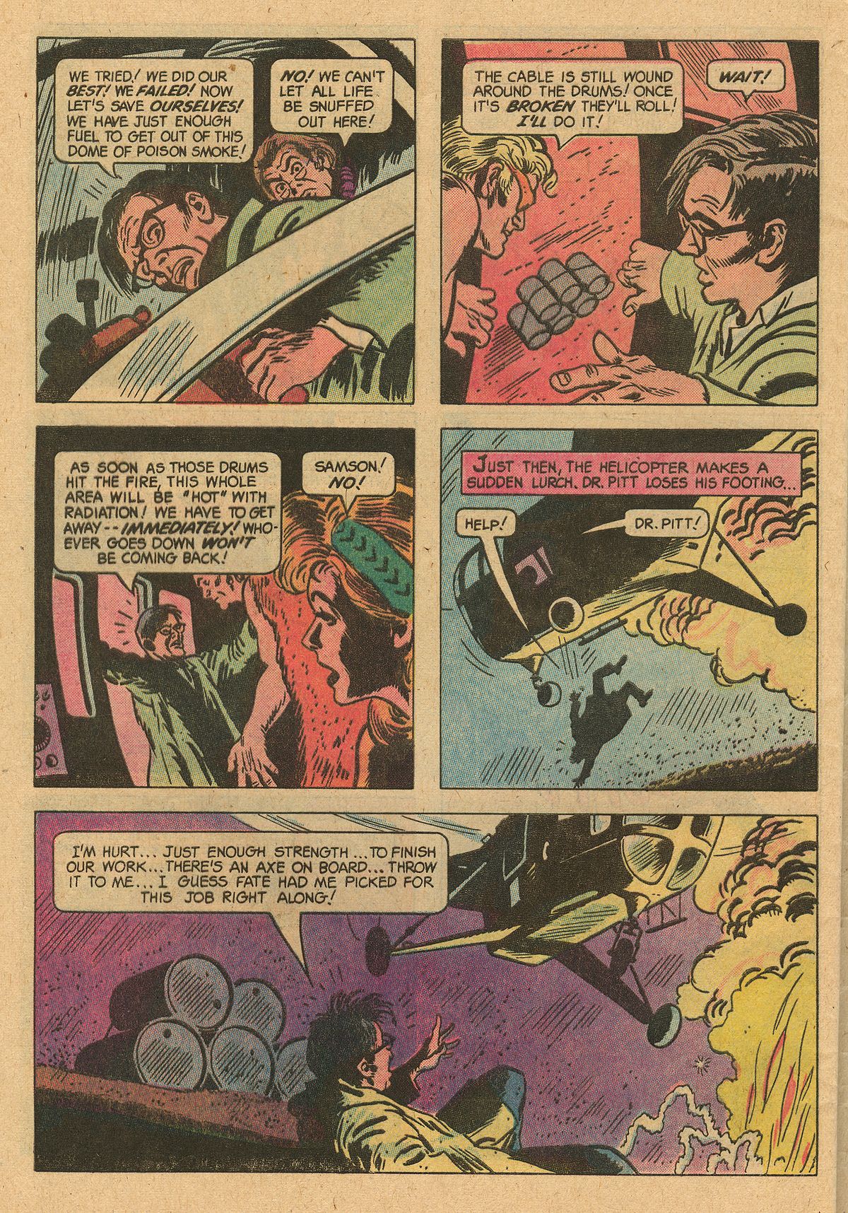 Read online Mighty Samson (1964) comic -  Issue #32 - 32