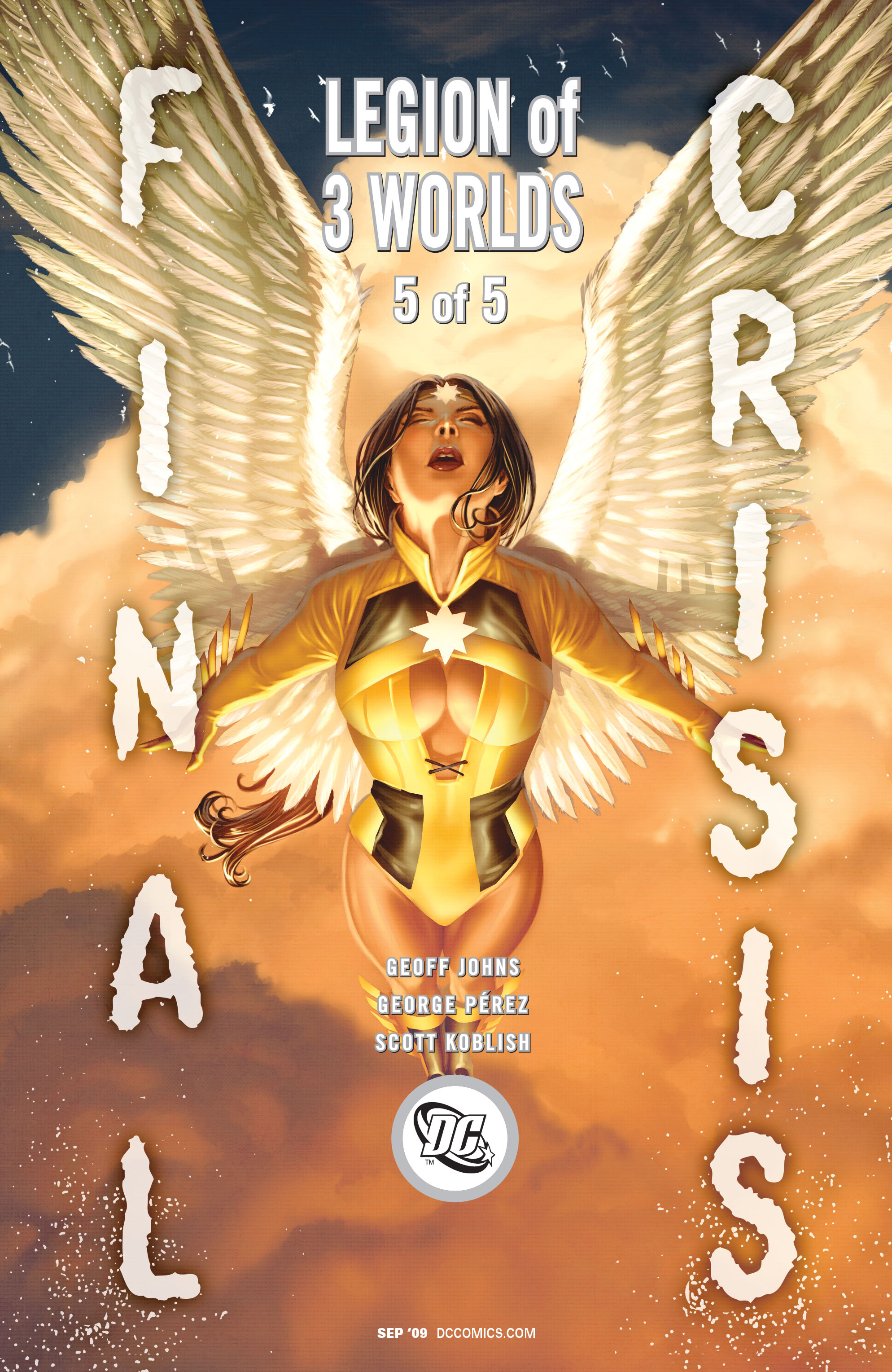 Read online Final Crisis: Legion of Three Worlds comic -  Issue #5 - 1