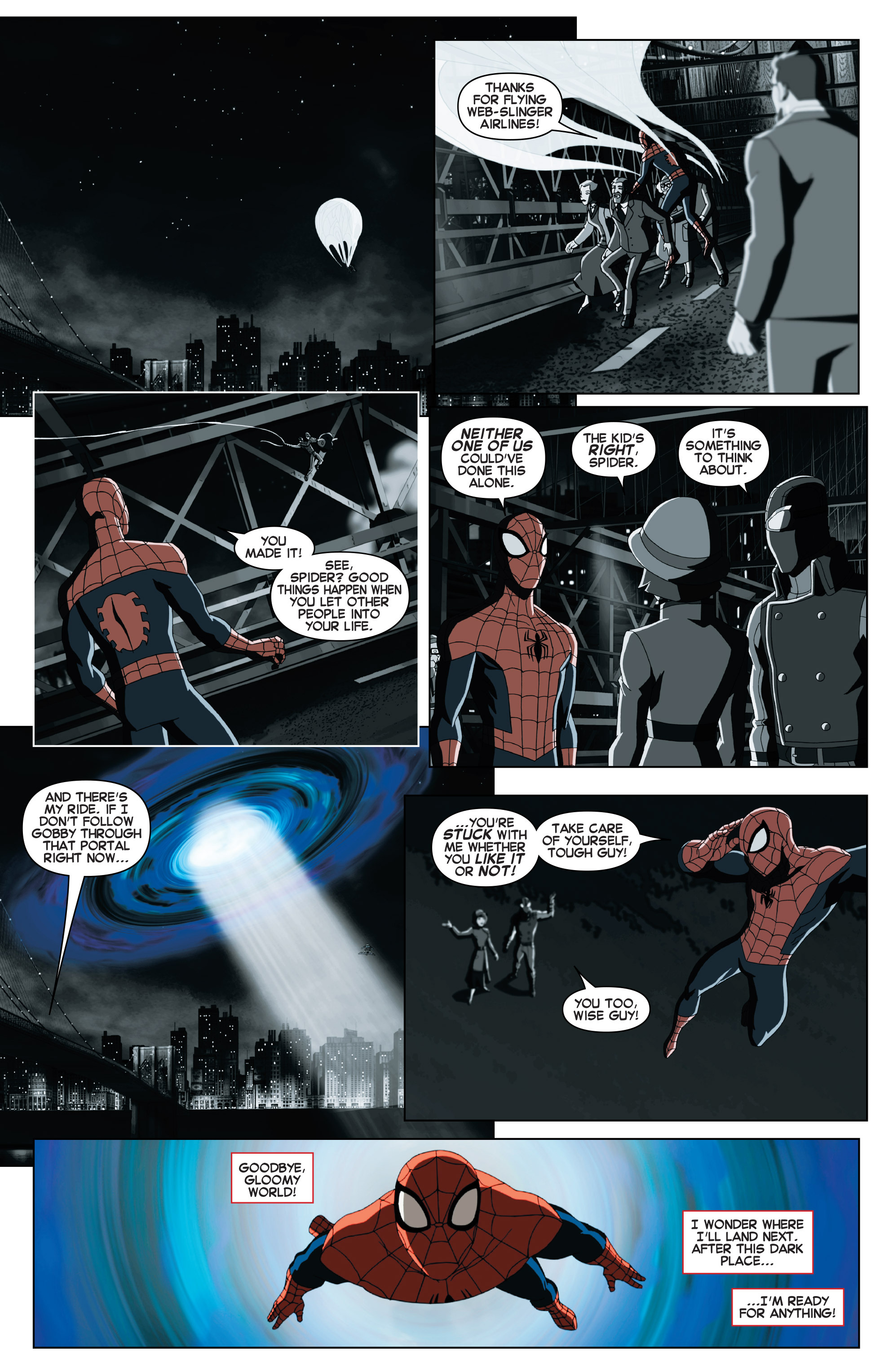 Read online Marvel Universe Ultimate Spider-Man Spider-Verse comic -  Issue #2 - 14