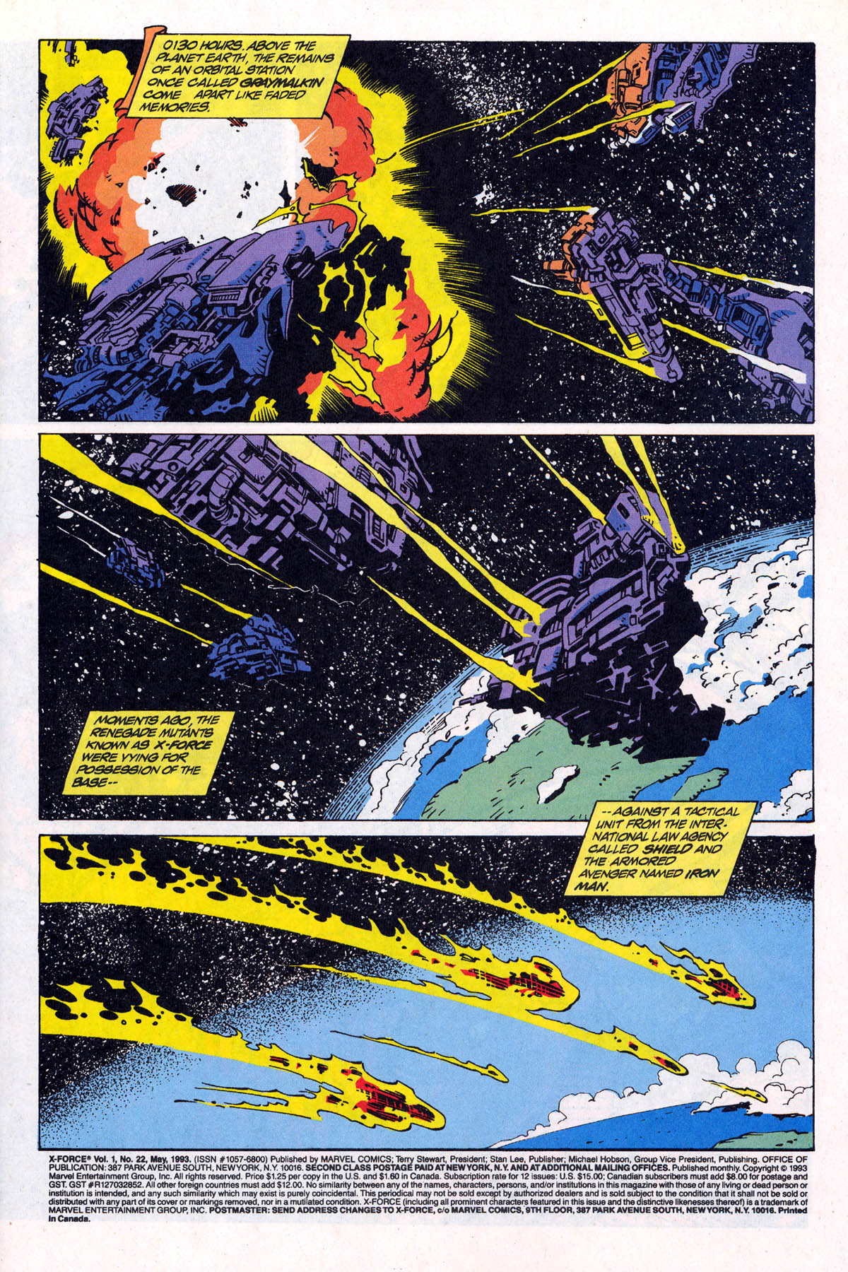 Read online X-Force (1991) comic -  Issue #22 - 3