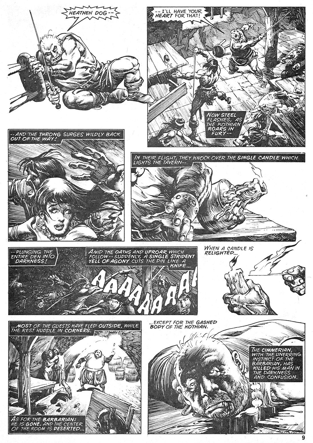 The Savage Sword Of Conan Issue #24 #25 - English 9