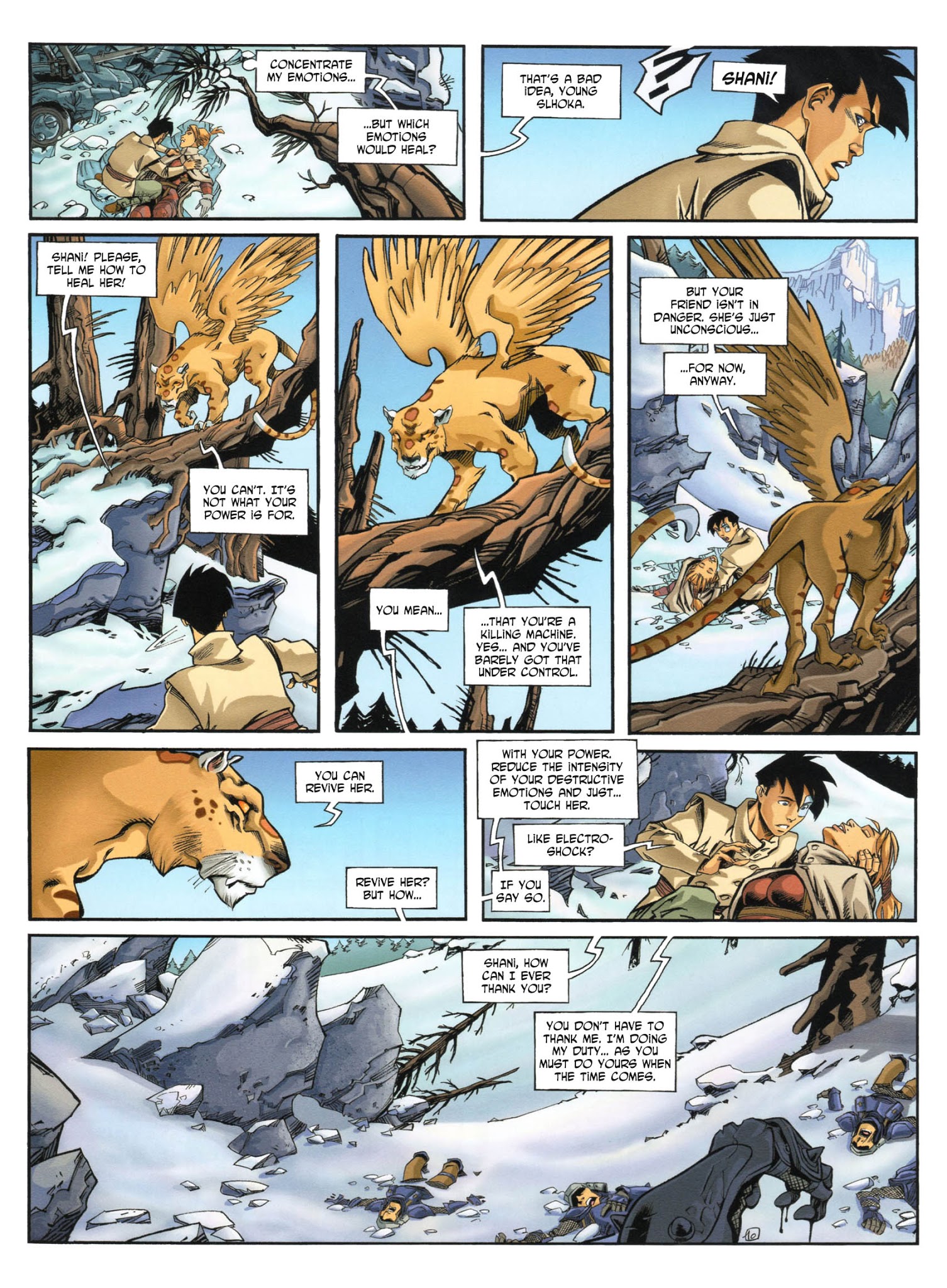 Read online Slhoka comic -  Issue #3 - 12