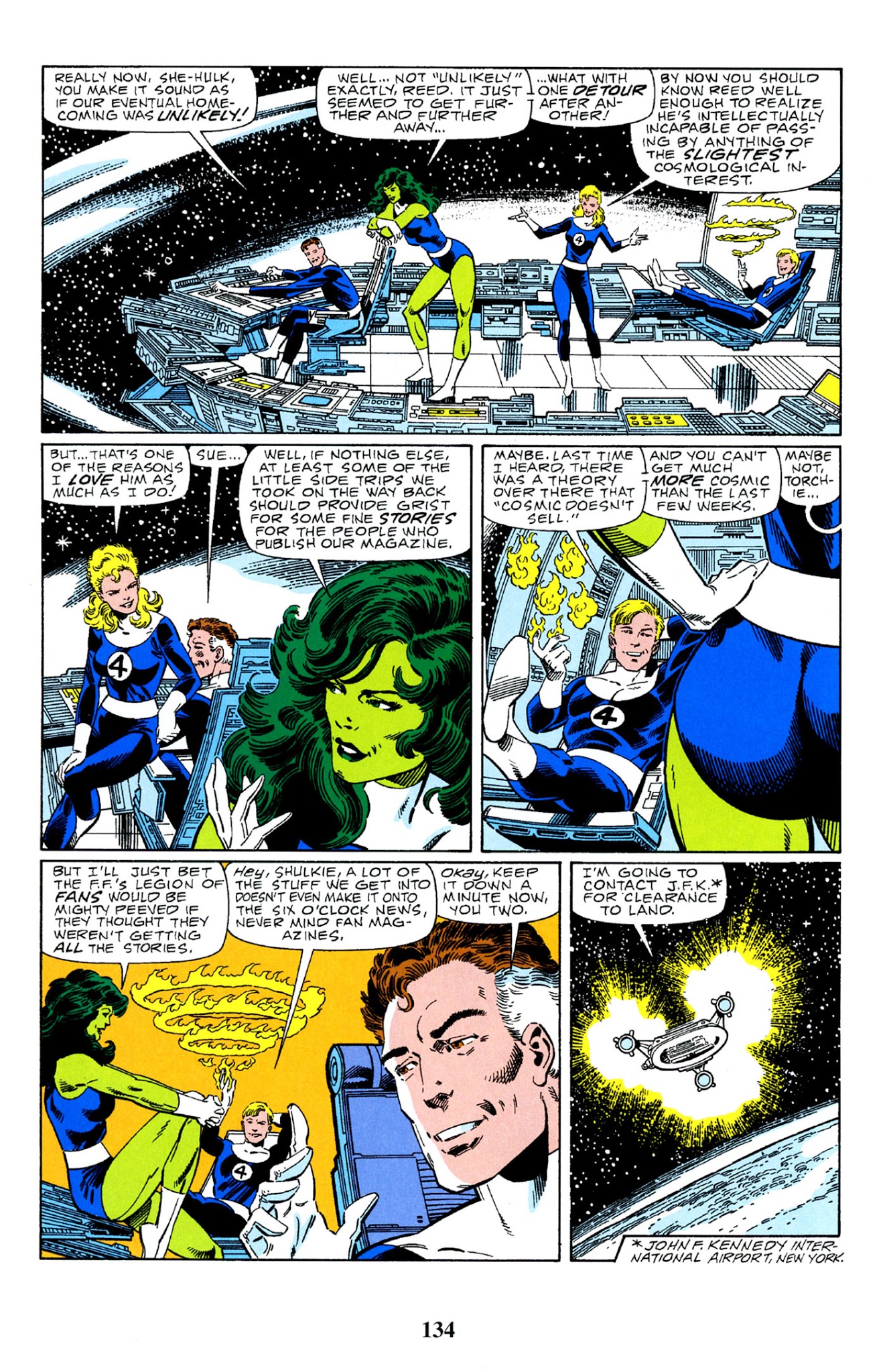 Read online Fantastic Four Visionaries: John Byrne comic -  Issue # TPB 7 - 135