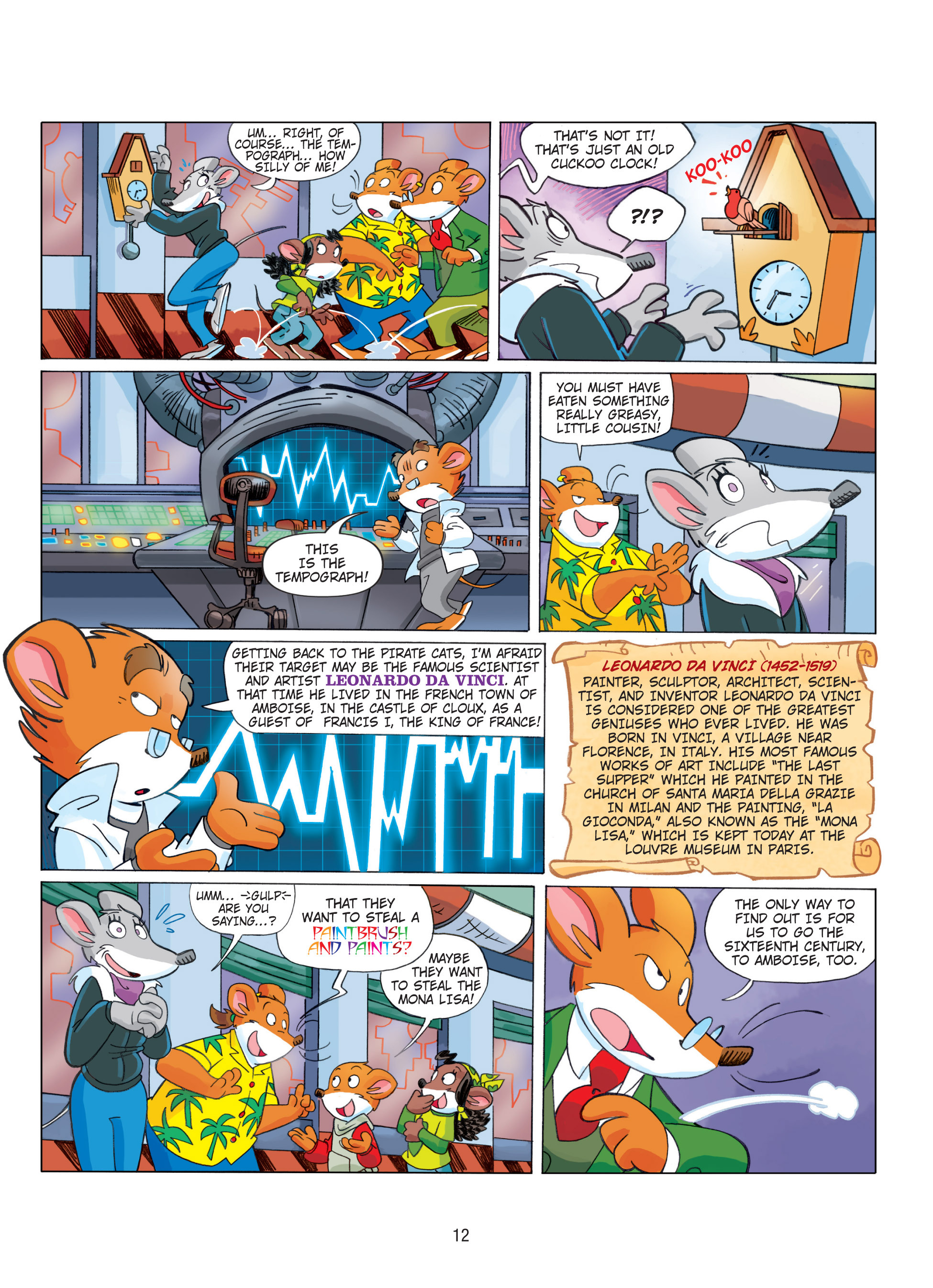 Read online Geronimo Stilton comic -  Issue # TPB 6 - 12