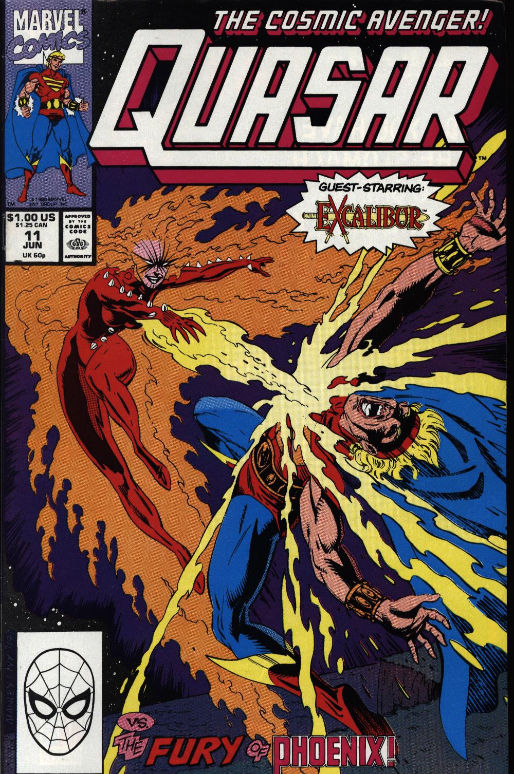 Read online Quasar comic -  Issue #11 - 23