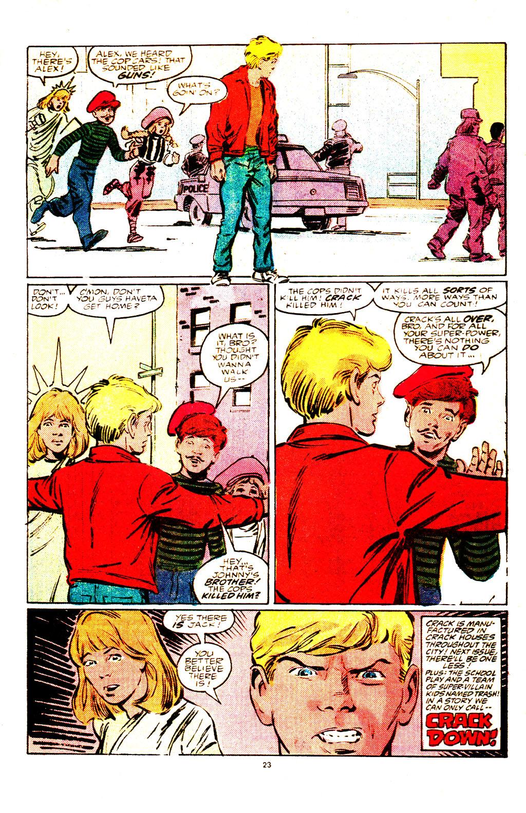 Read online Power Pack (1984) comic -  Issue #30 - 24