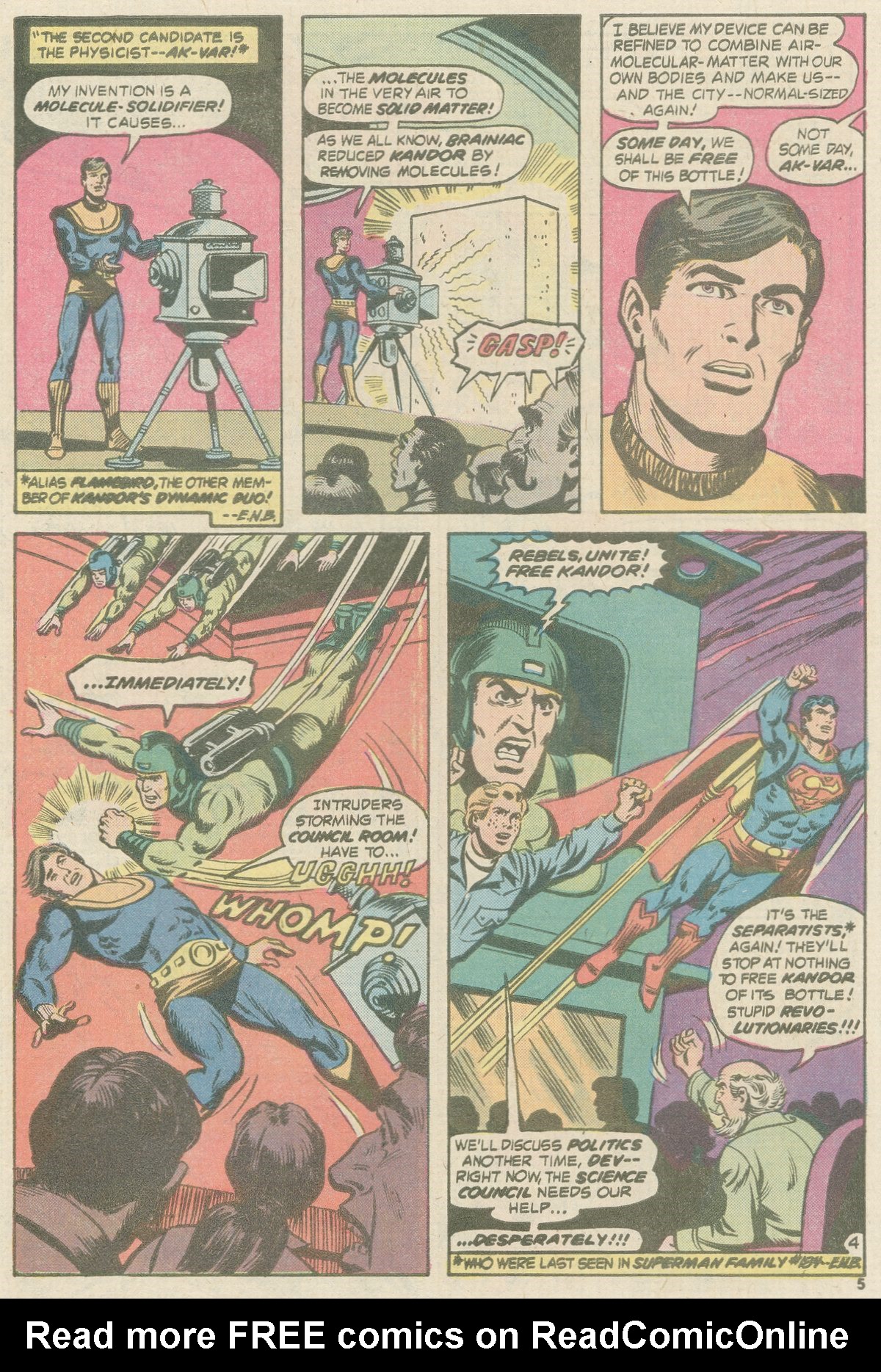 Read online The Superman Family comic -  Issue #188 - 7