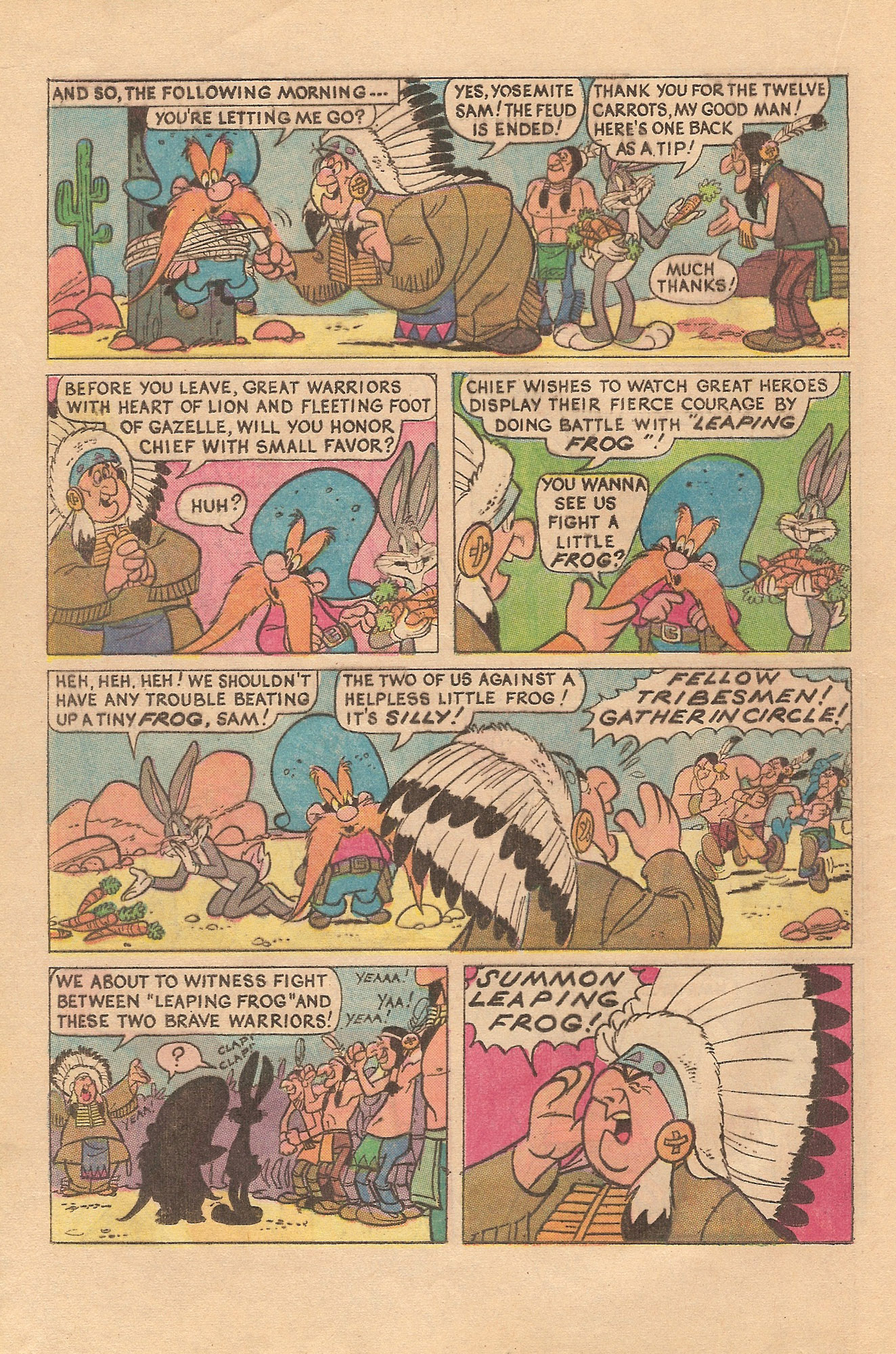 Read online Yosemite Sam and Bugs Bunny comic -  Issue #16 - 16