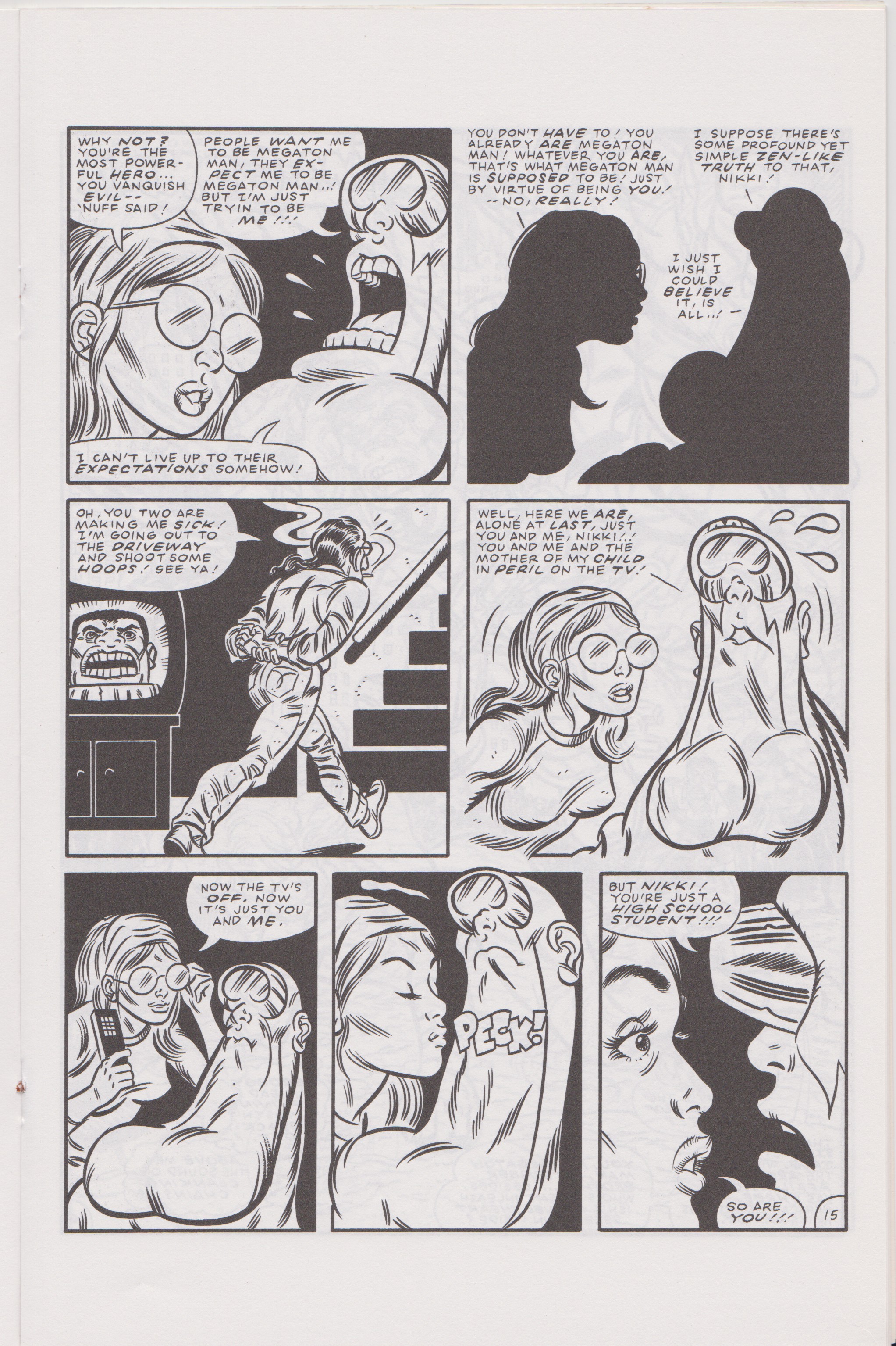 Read online Don Simpson's Bizarre Heroes comic -  Issue #6 - 17