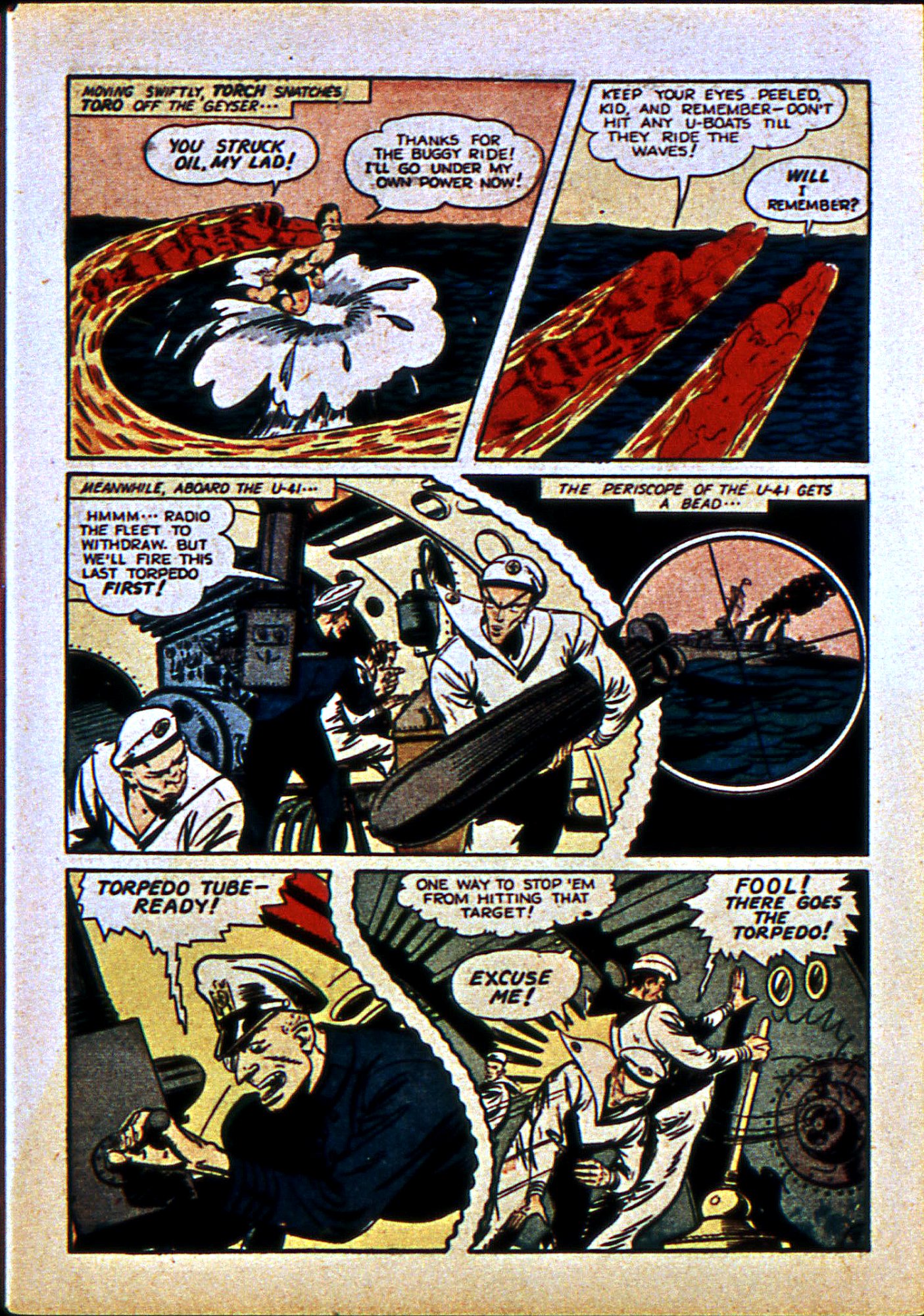 Read online The Human Torch (1940) comic -  Issue #10 - 12