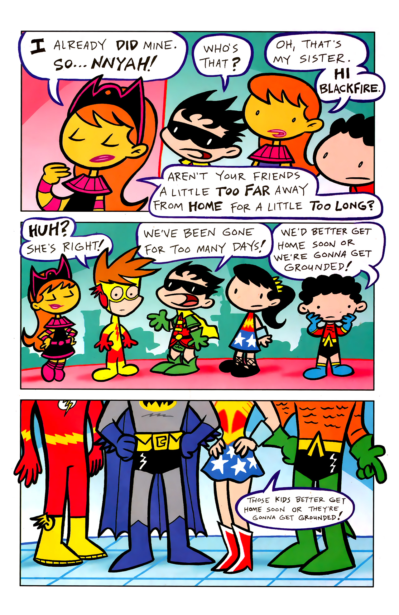 Read online Tiny Titans comic -  Issue #7 - 12