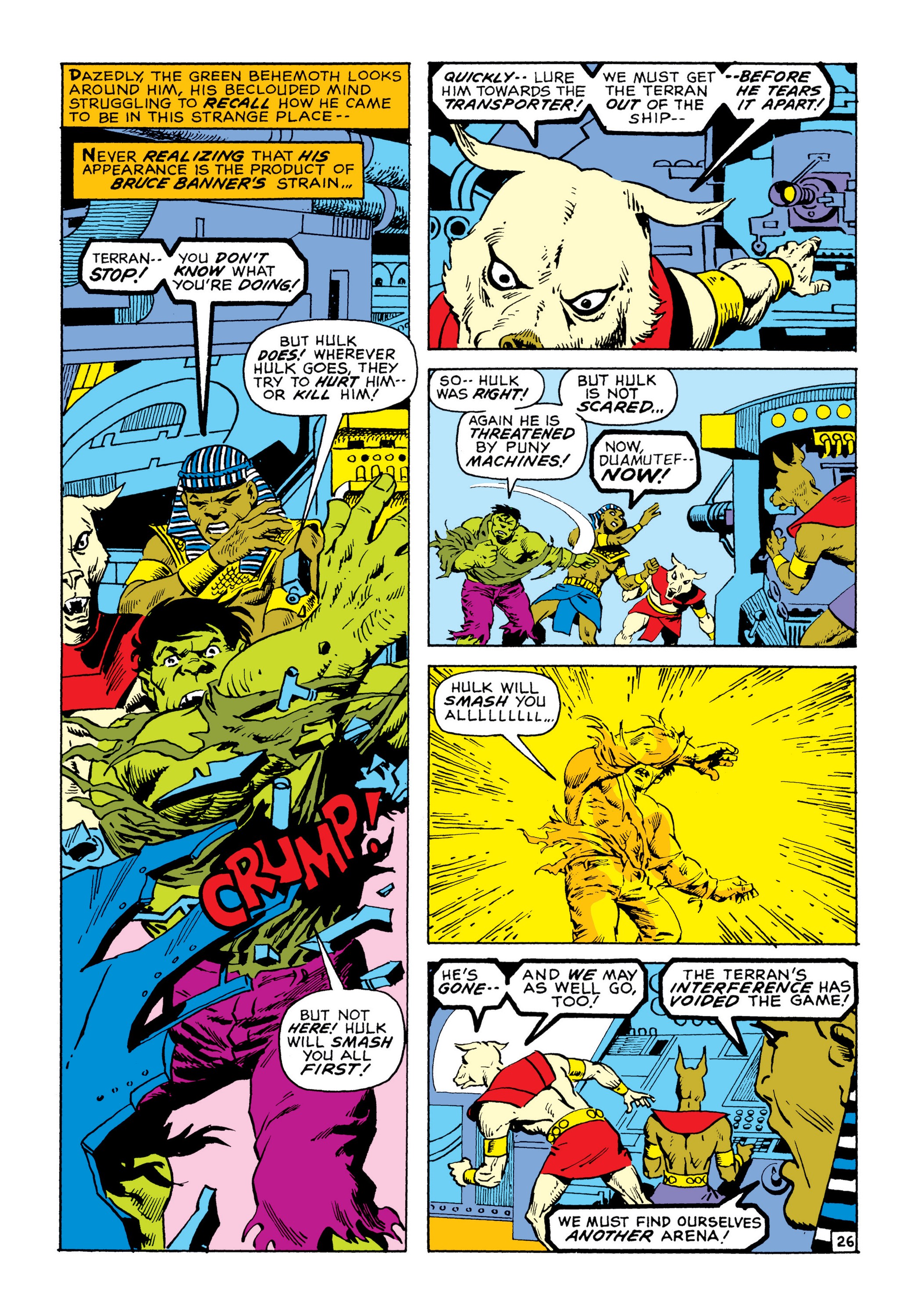 Read online Marvel Masterworks: The Incredible Hulk comic -  Issue # TPB 8 (Part 1) - 33