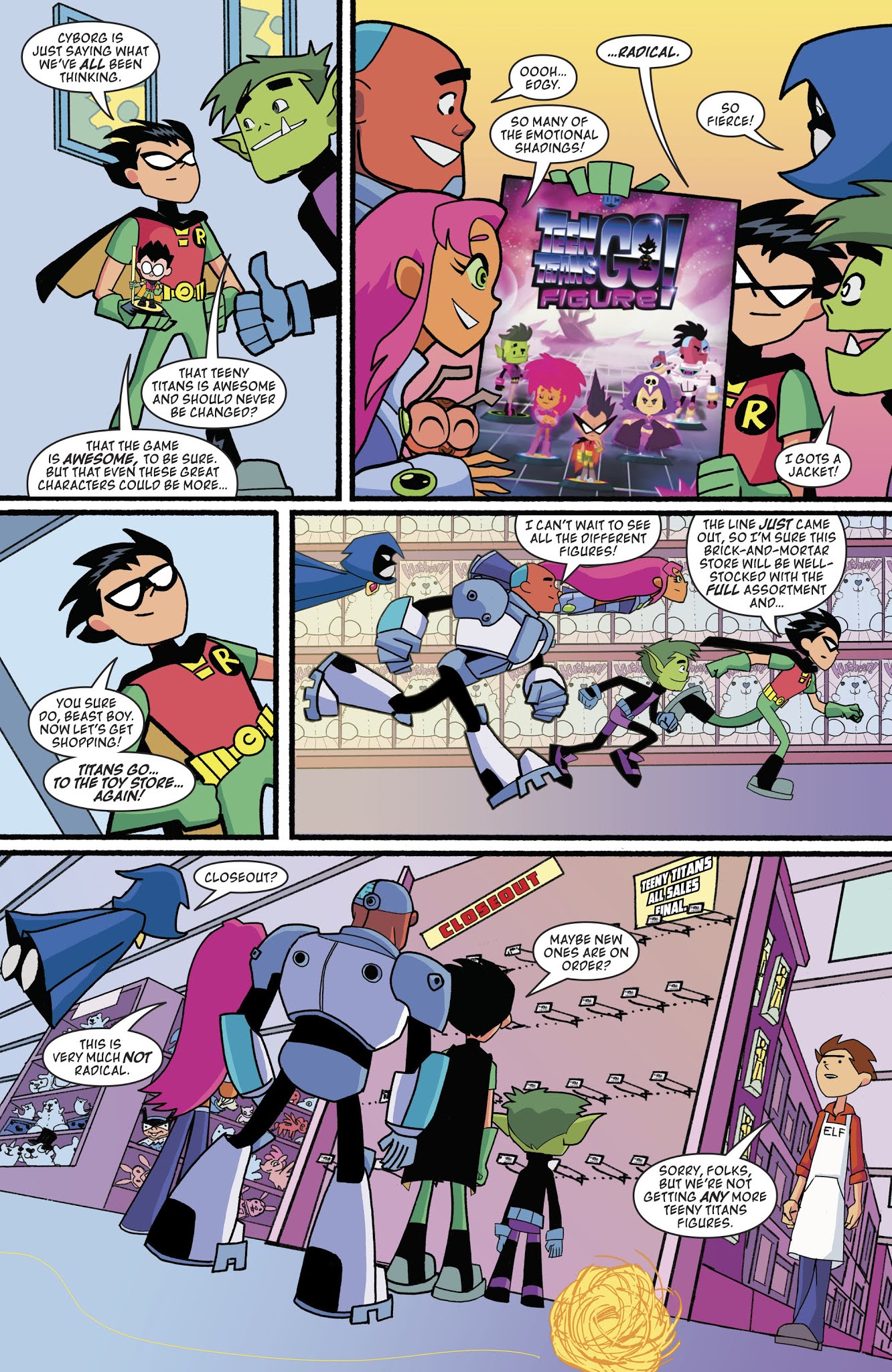 Read online Teen Titans Go Figure! comic -  Issue # Full - 4