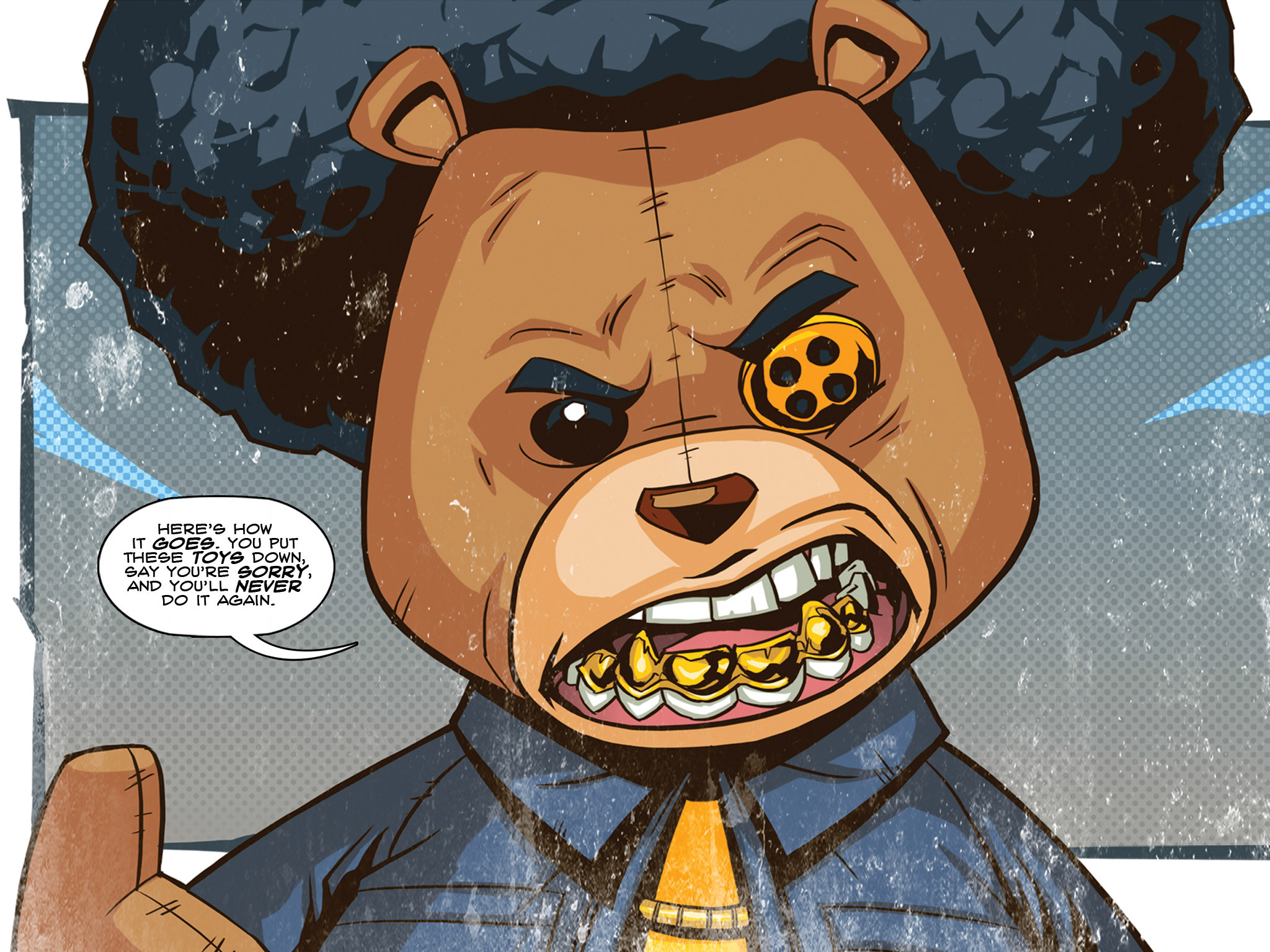 Read online Bo Plushy Gangsta comic -  Issue #3 - 2