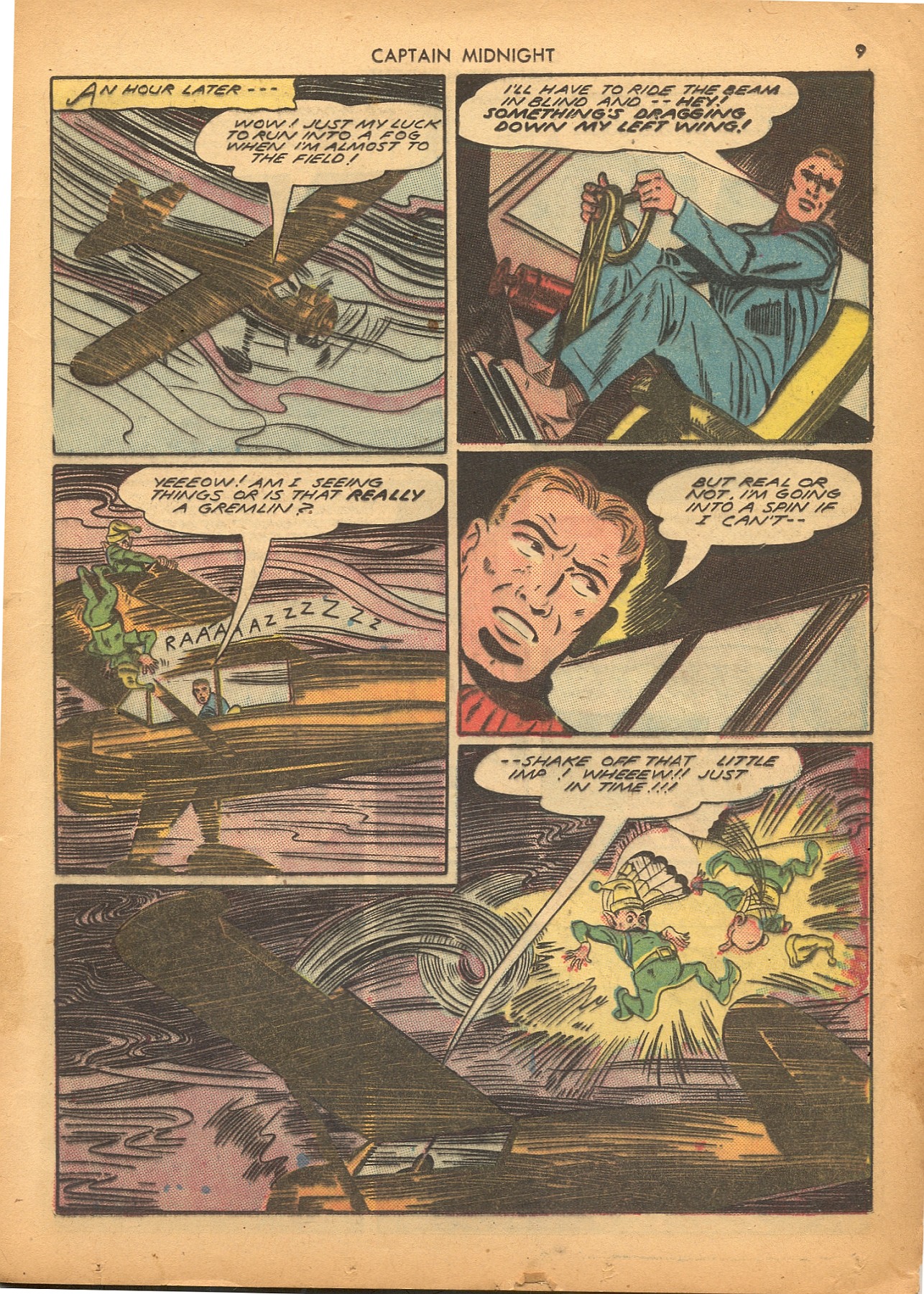 Read online Captain Midnight (1942) comic -  Issue #4 - 10