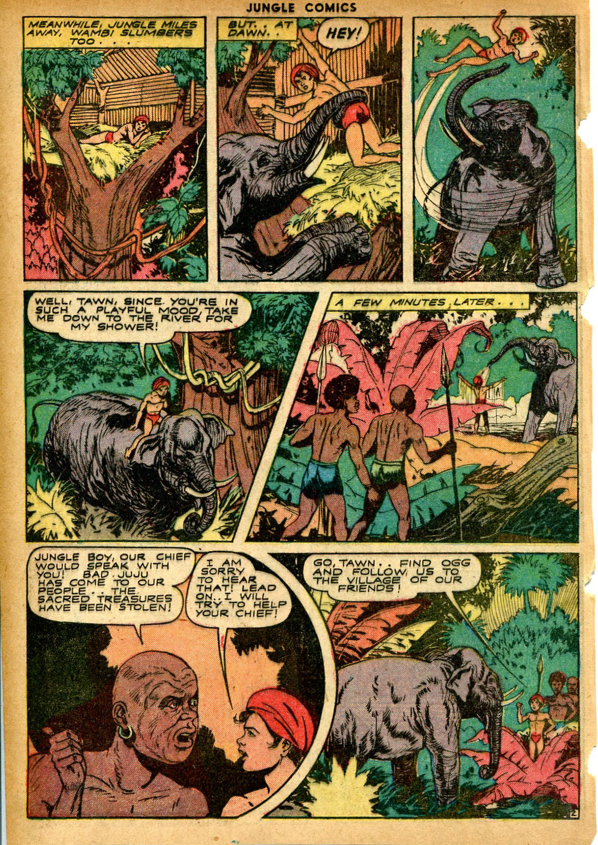 Read online Jungle Comics comic -  Issue #52 - 22