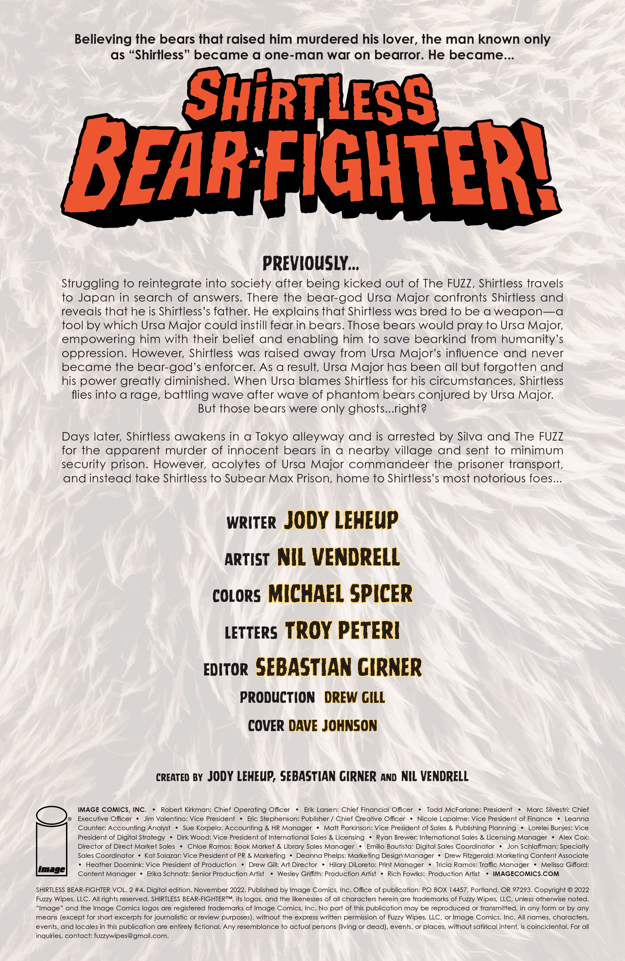 Read online Shirtless Bear-Fighter! 2 comic -  Issue #4 - 2