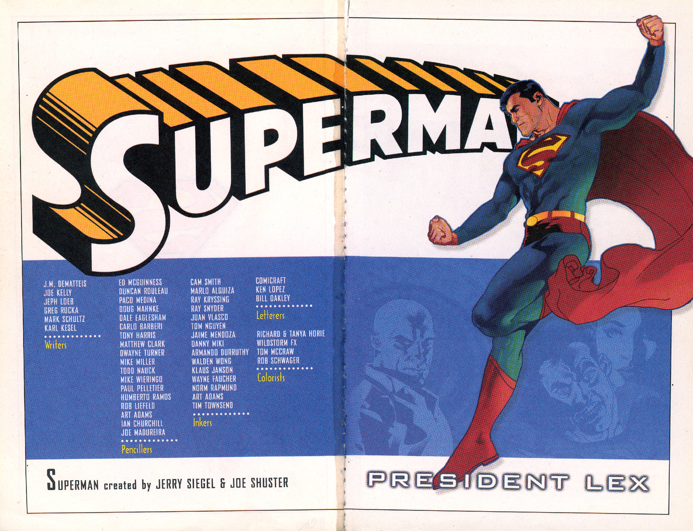 Read online Superman: President Lex comic -  Issue # TPB - 5