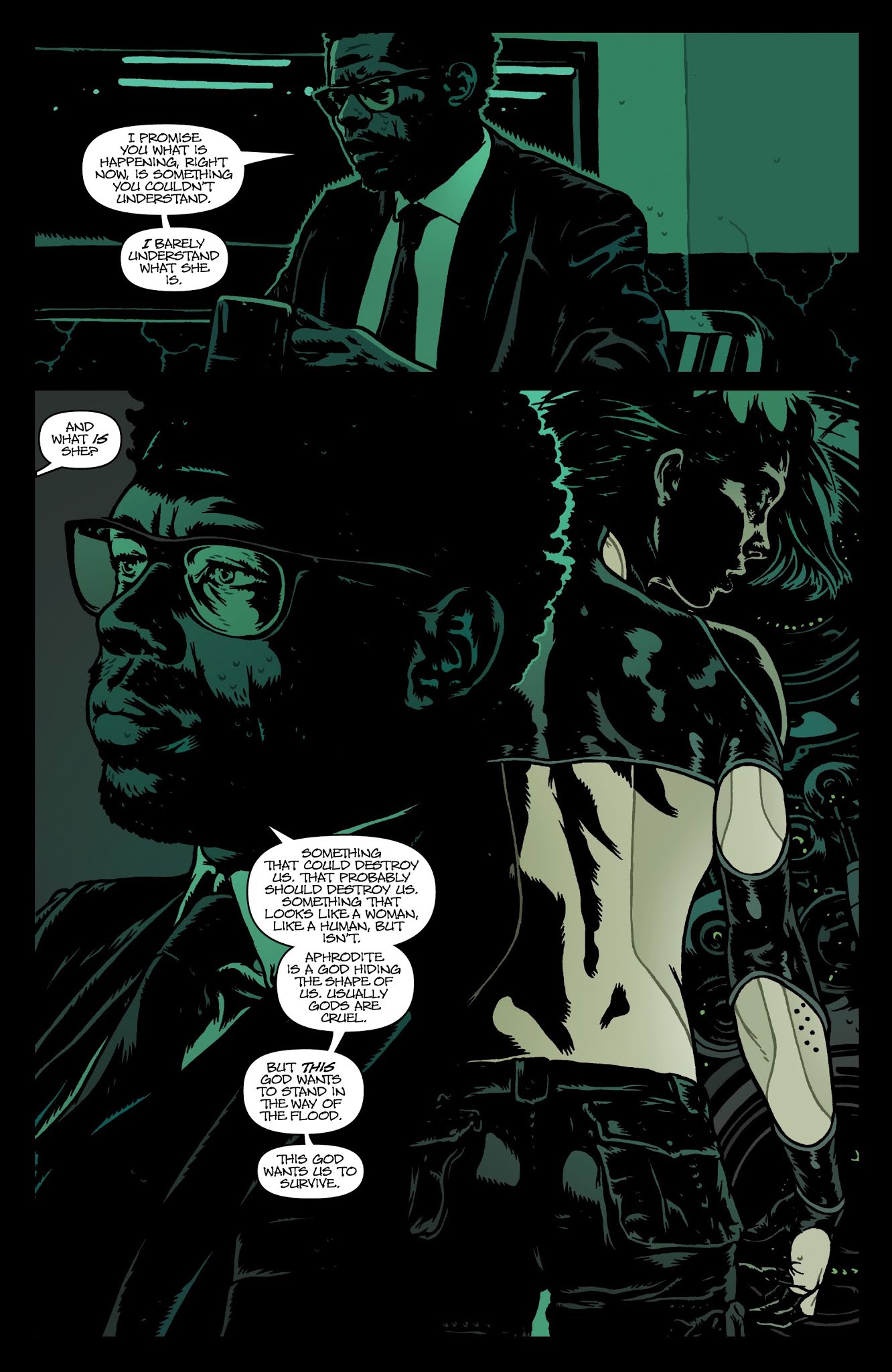 Read online Aphrodite V comic -  Issue #4 - 12