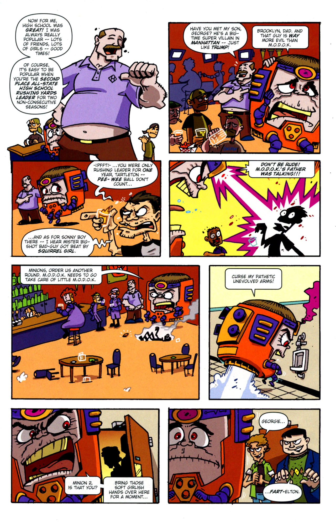 Read online Dark Reign: M.O.D.O.K. comic -  Issue #1 - 11