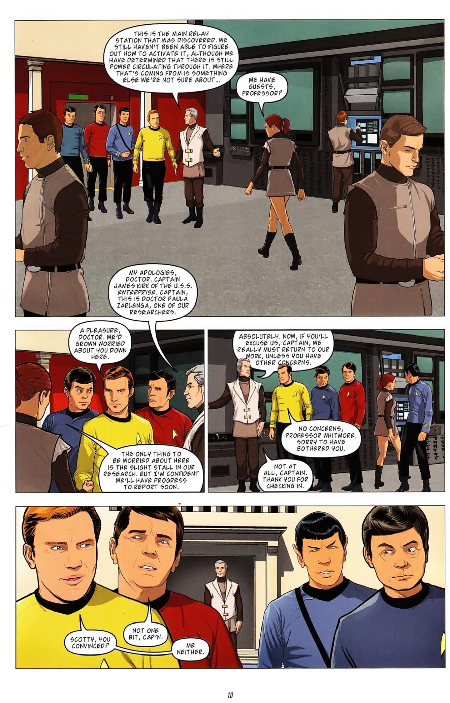 Read online Star Trek: The Next Generation/Doctor Who: Assimilation² comic -  Issue #3 - 13