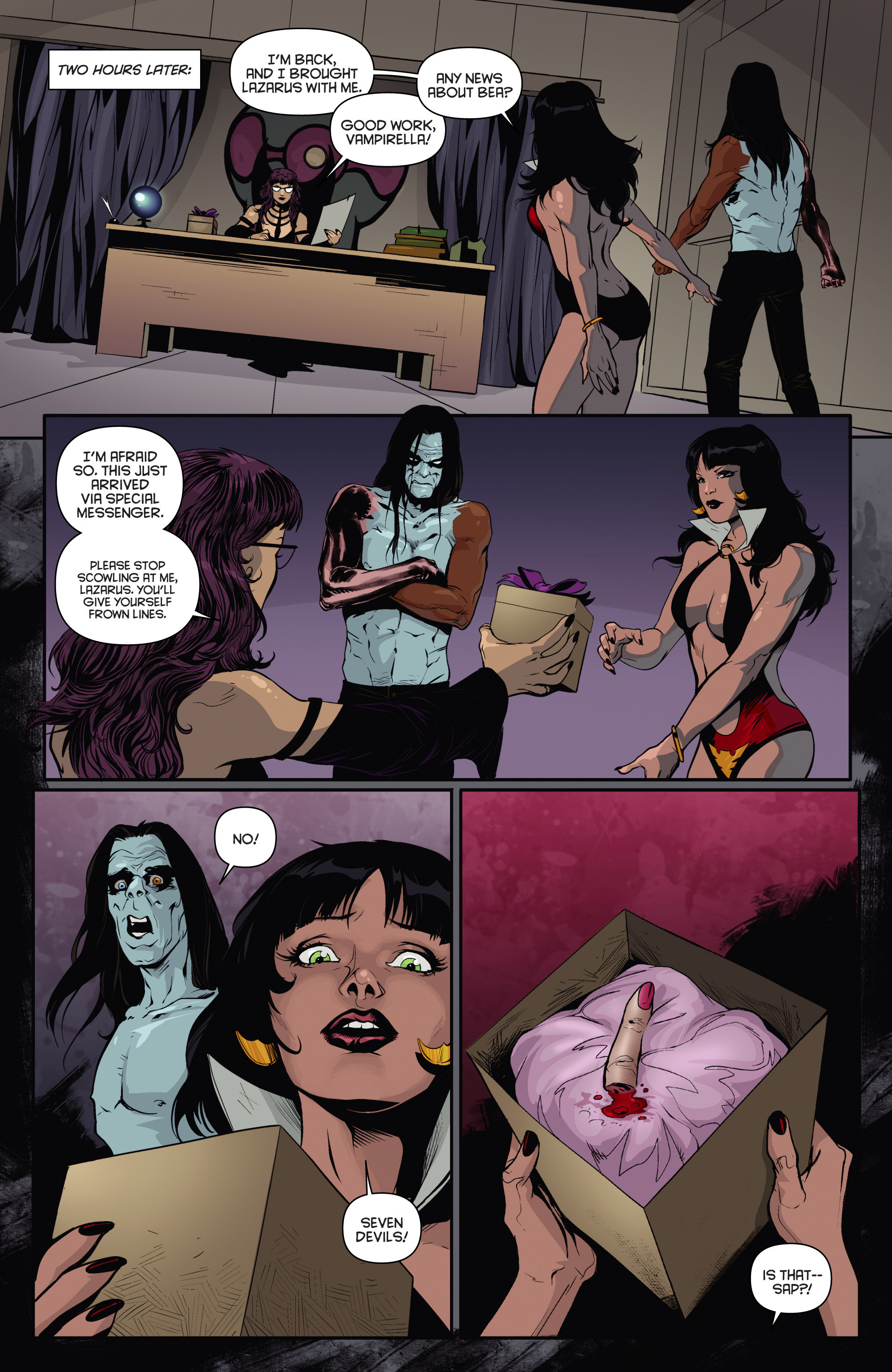 Read online Vampirella (2014) comic -  Issue # Annual 1 - 18