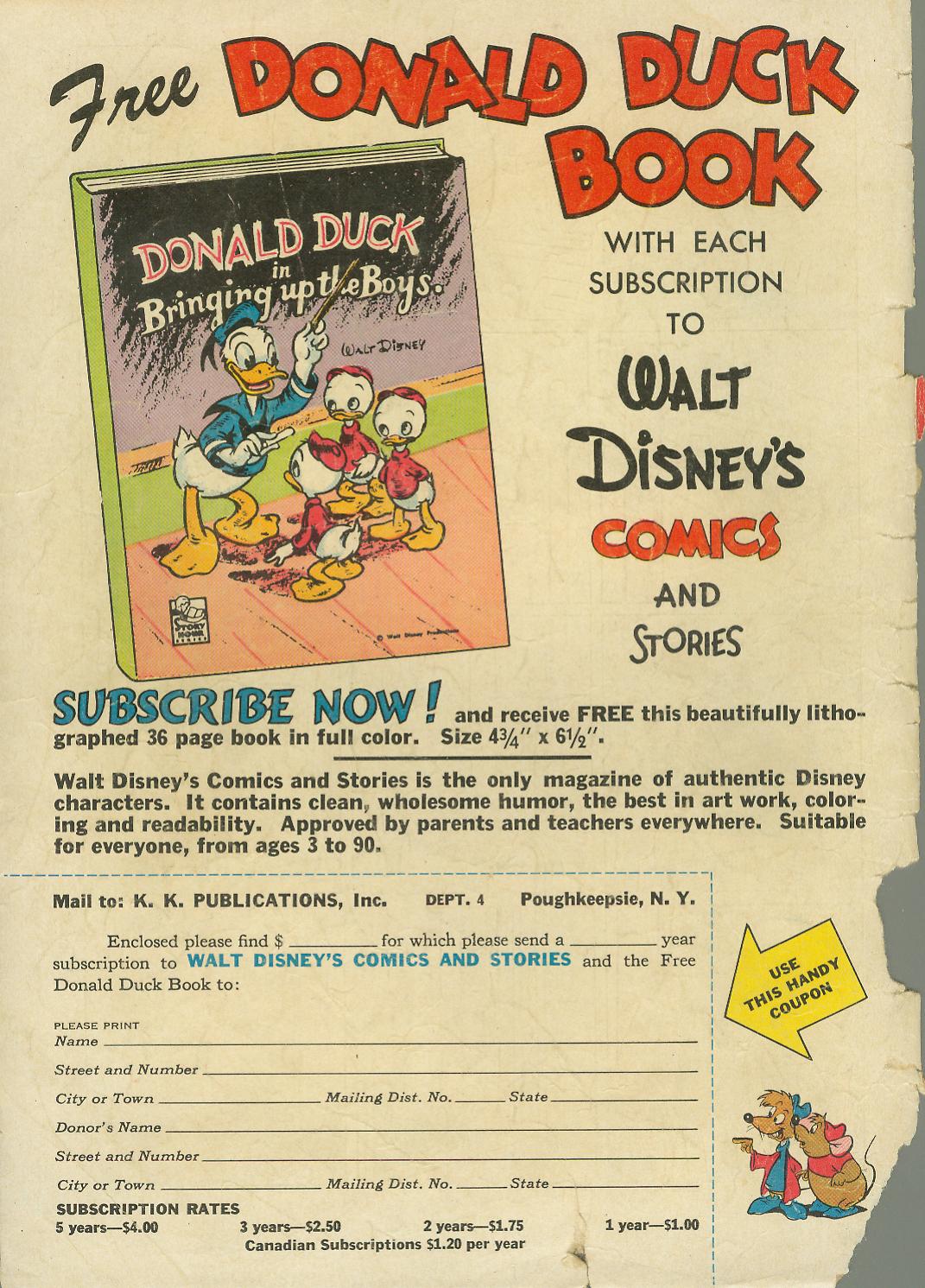 Read online Walt Disney's Comics and Stories comic -  Issue #143 - 50