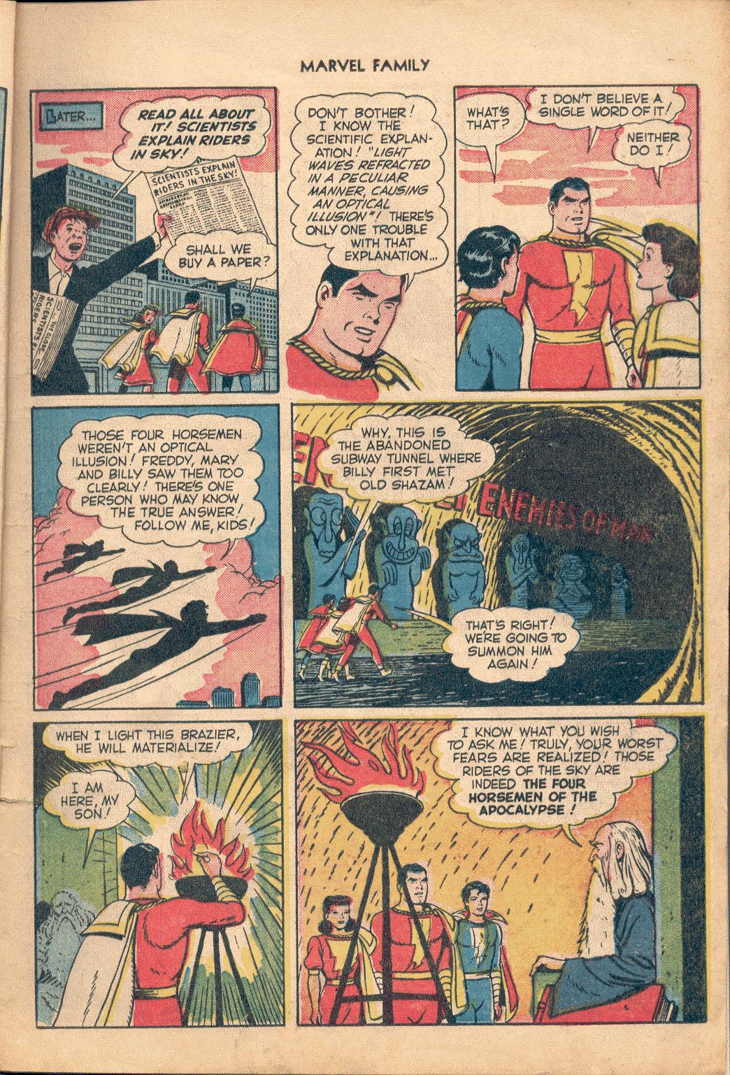 Read online The Marvel Family comic -  Issue #48 - 4