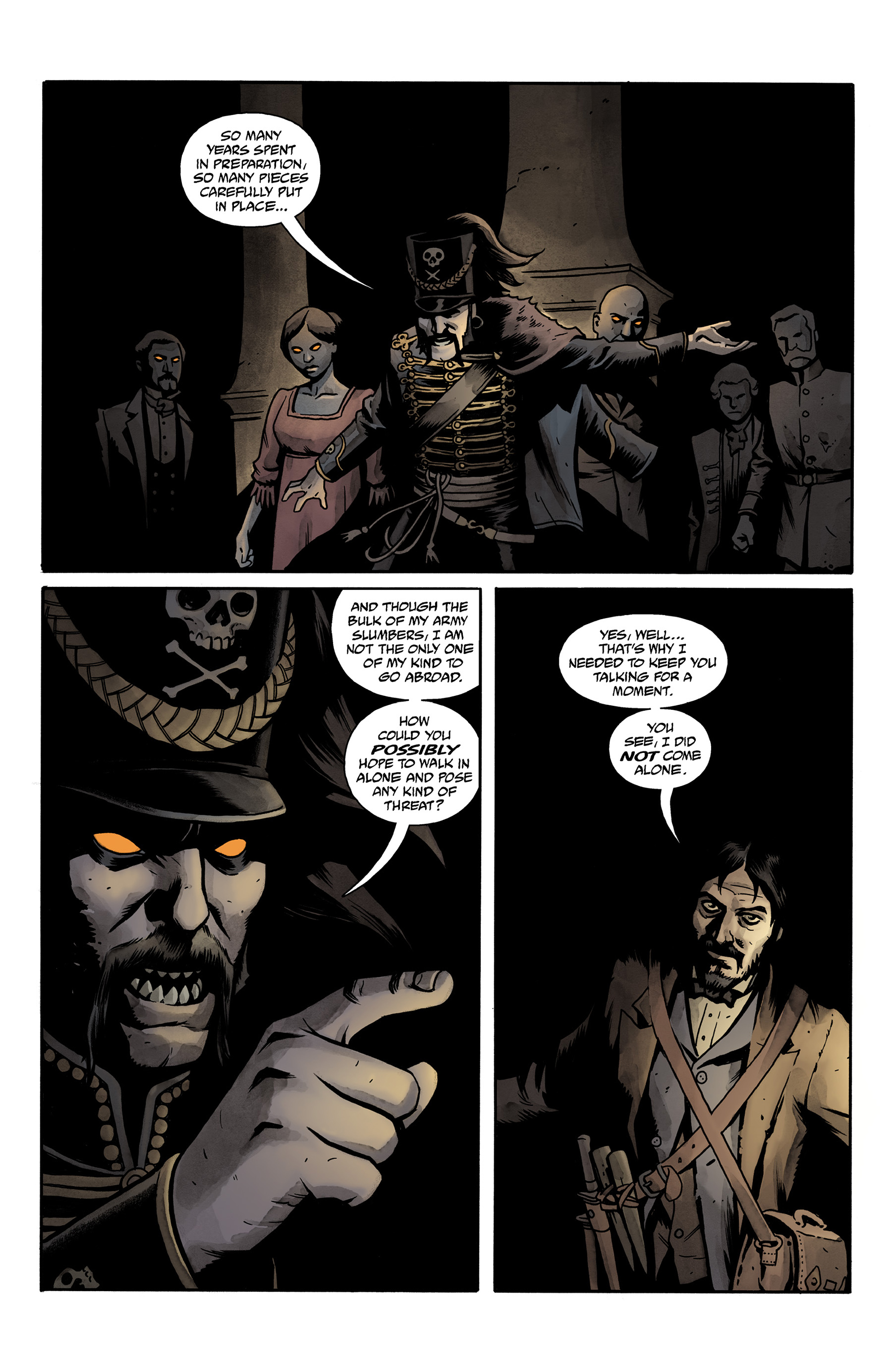 Read online Witchfinder: City of the Dead comic -  Issue #5 - 5