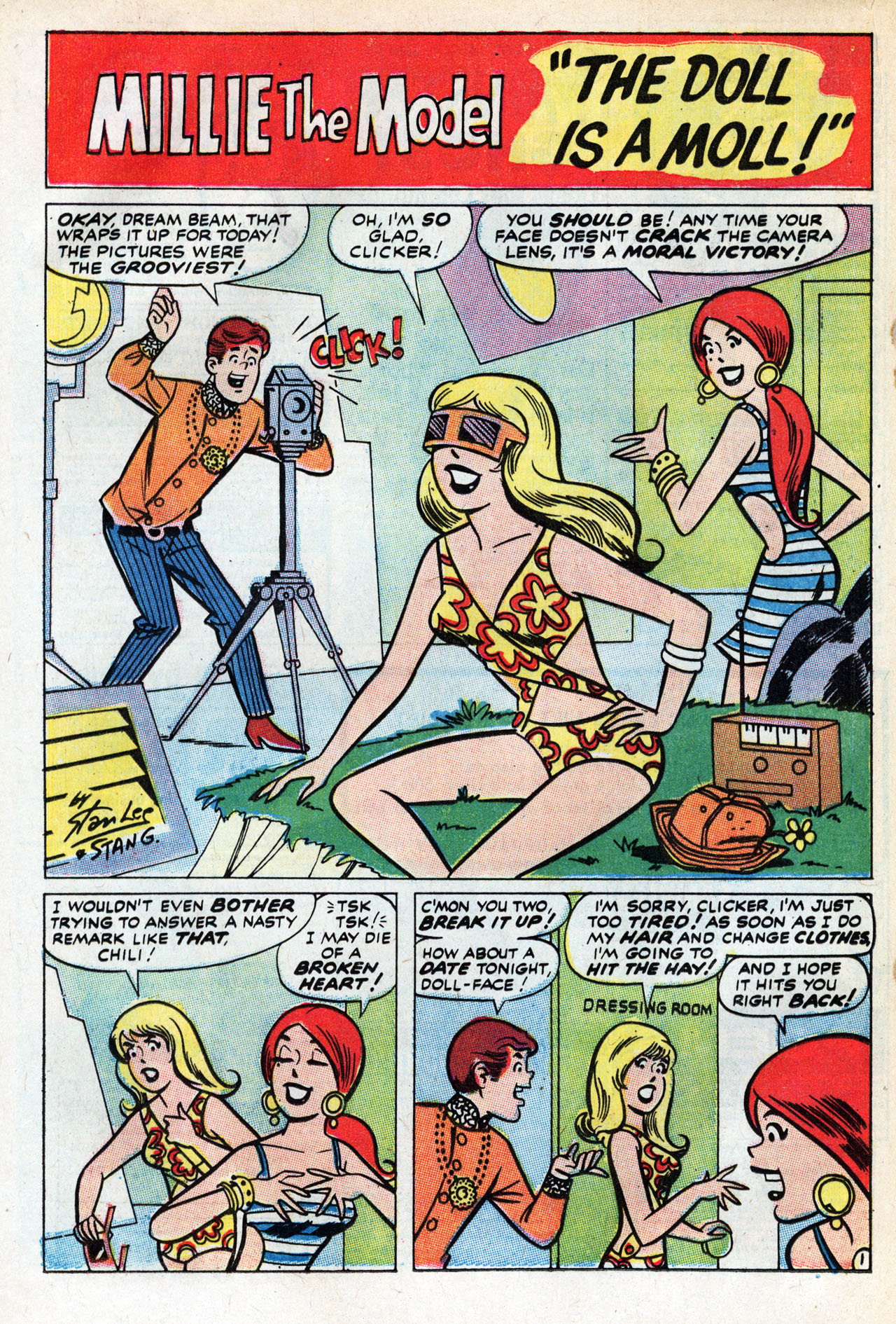 Read online Millie the Model comic -  Issue #190 - 20