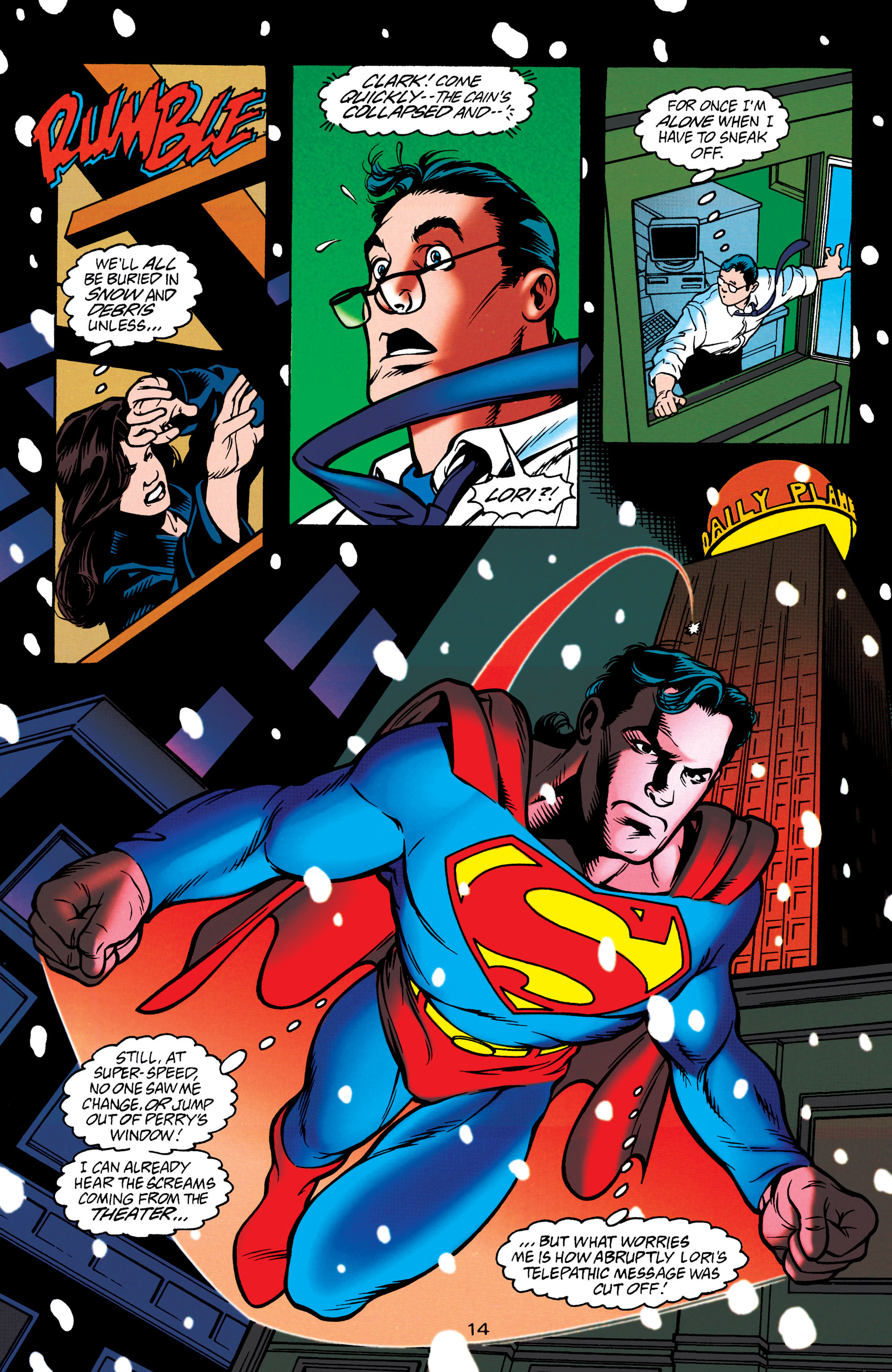 Read online Adventures of Superman (1987) comic -  Issue #540 - 15