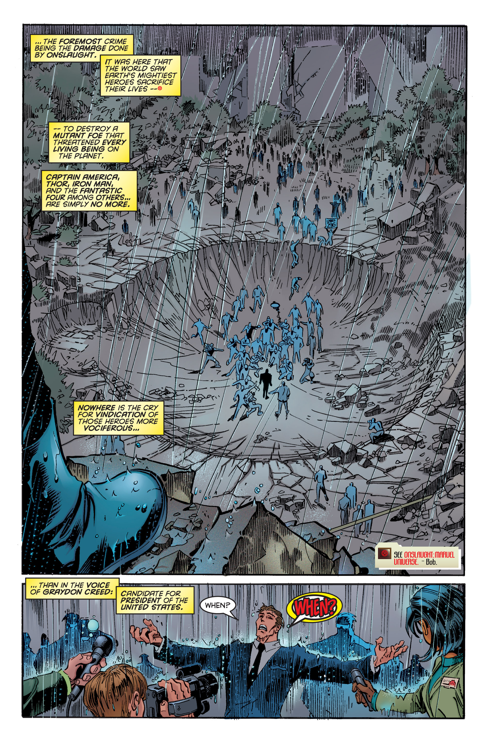 Read online X-Men: The Complete Onslaught Epic comic -  Issue # TPB 4 - 132