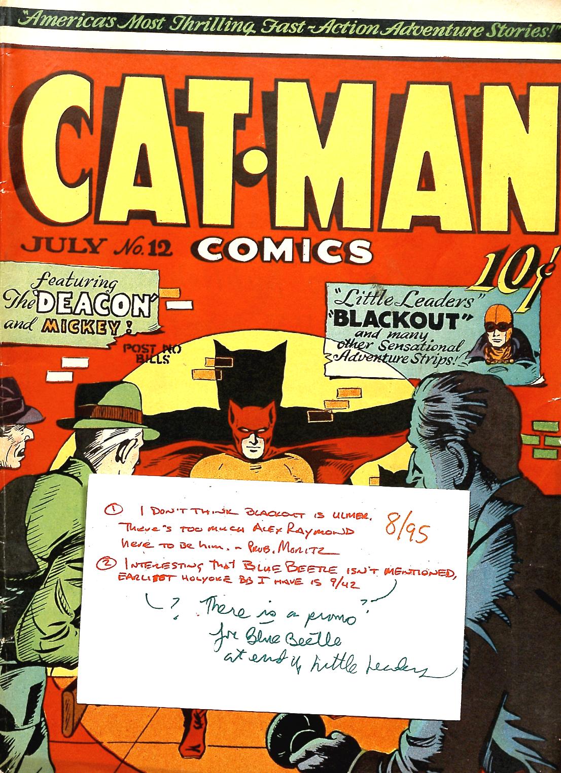 Read online Cat-Man Comics comic -  Issue #12 - 70