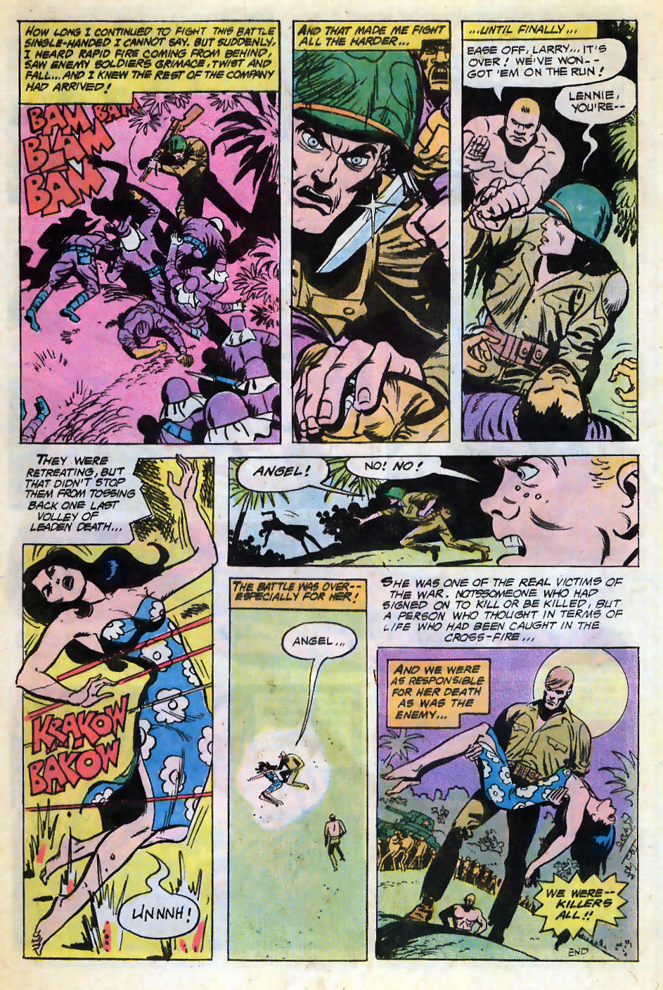 Read online Unknown Soldier (1977) comic -  Issue #207 - 19