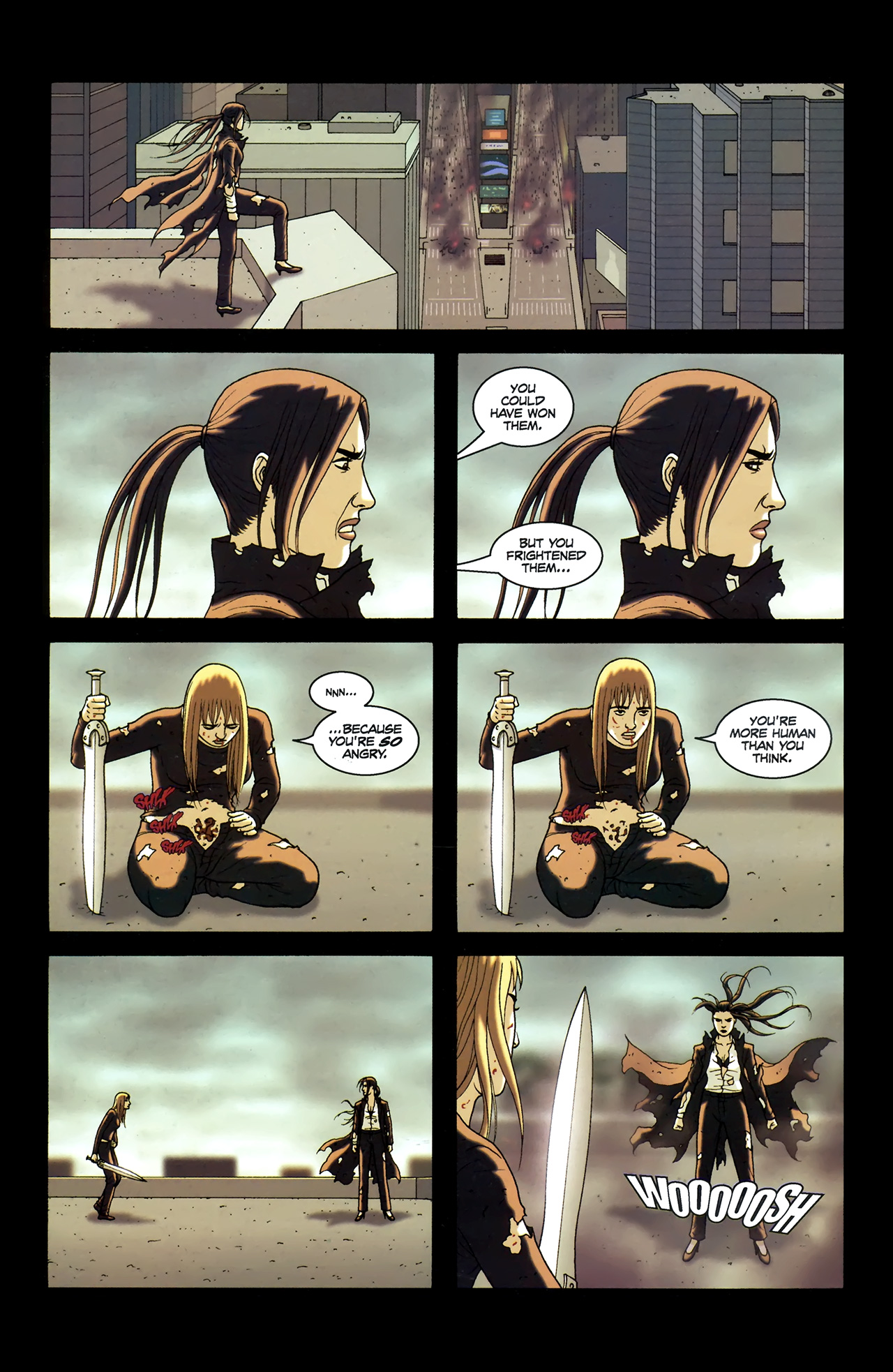 Read online The Sword comic -  Issue #22 - 23