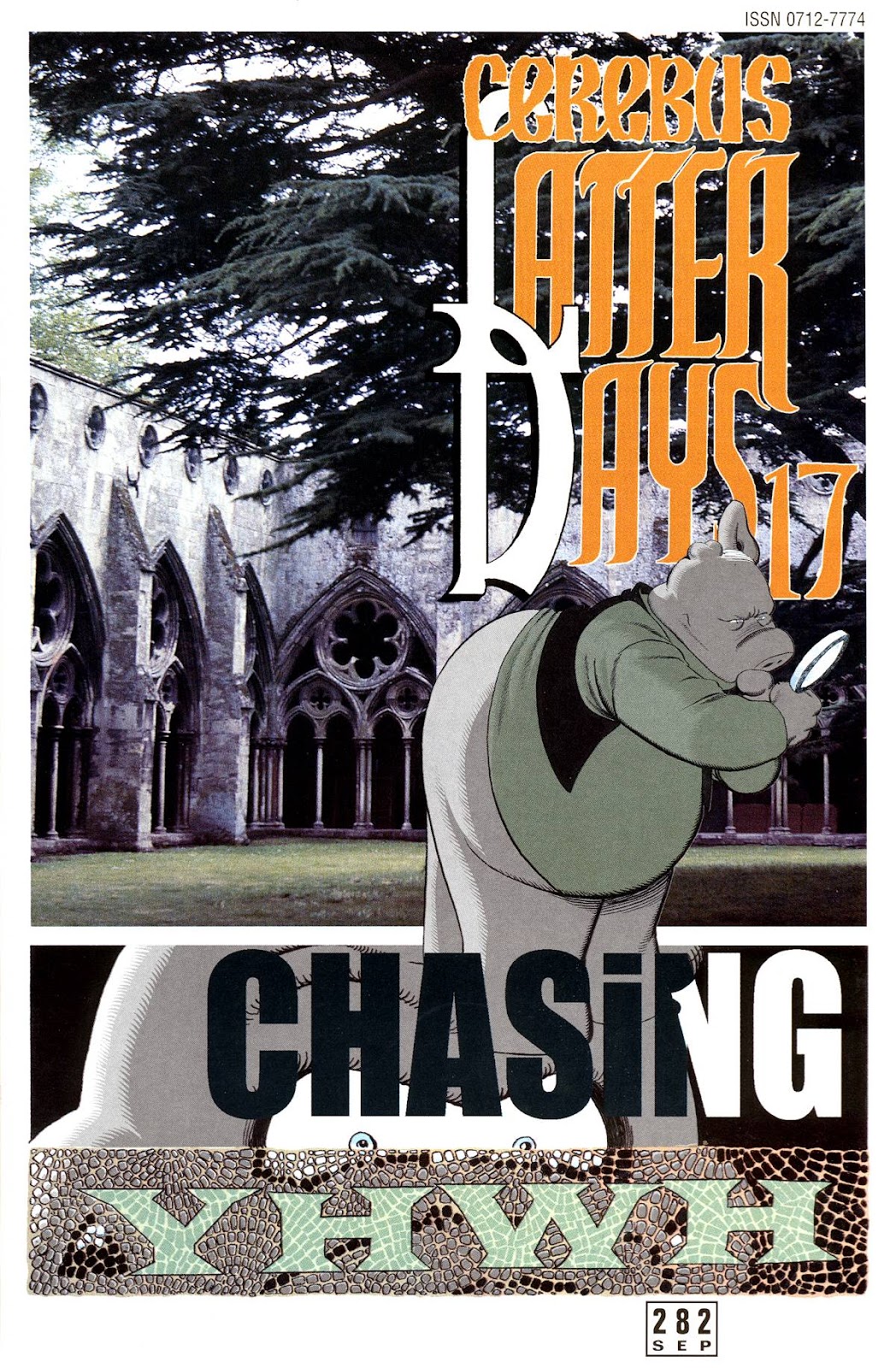 Cerebus Issue #282 #281 - English 1 Cerebus Issue #282 #281 - English 1