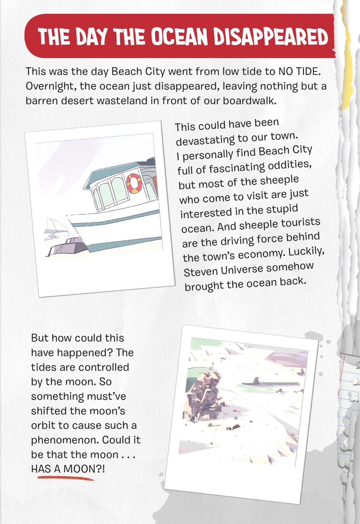 Read online Keep Beach City Weird: You Can't Hide the Truth!!! (Steven Universe) comic -  Issue # TPB - 75
