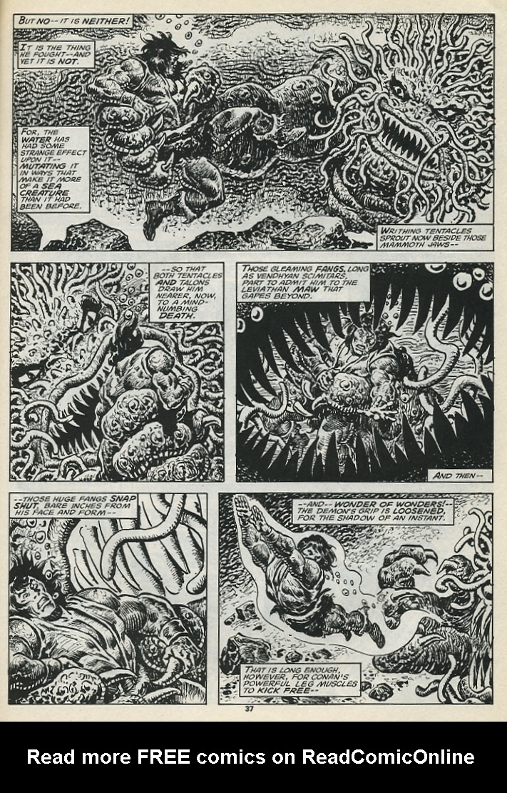 The Savage Sword Of Conan issue 199 - Page 39