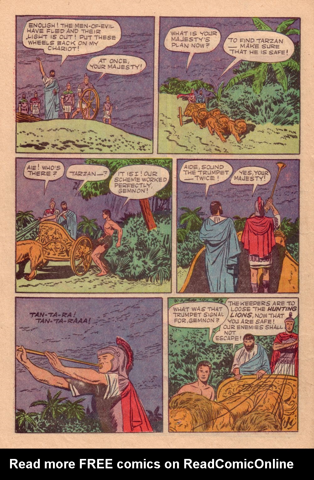 Read online Tarzan (1948) comic -  Issue #22 - 38